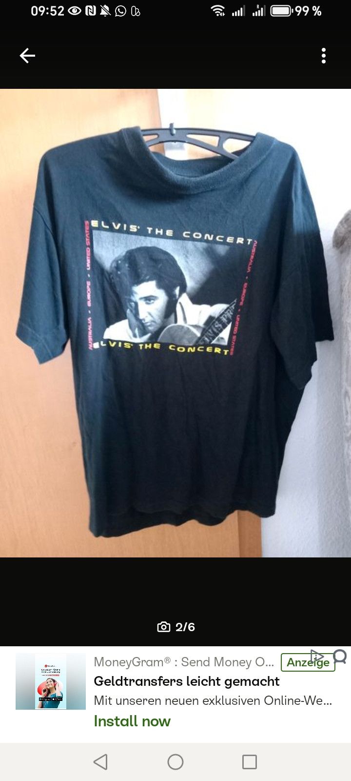 Other Elvis Presley vintage 2001 world tour Size US M / EU 48-50 / 2 - 5 Thumbnail