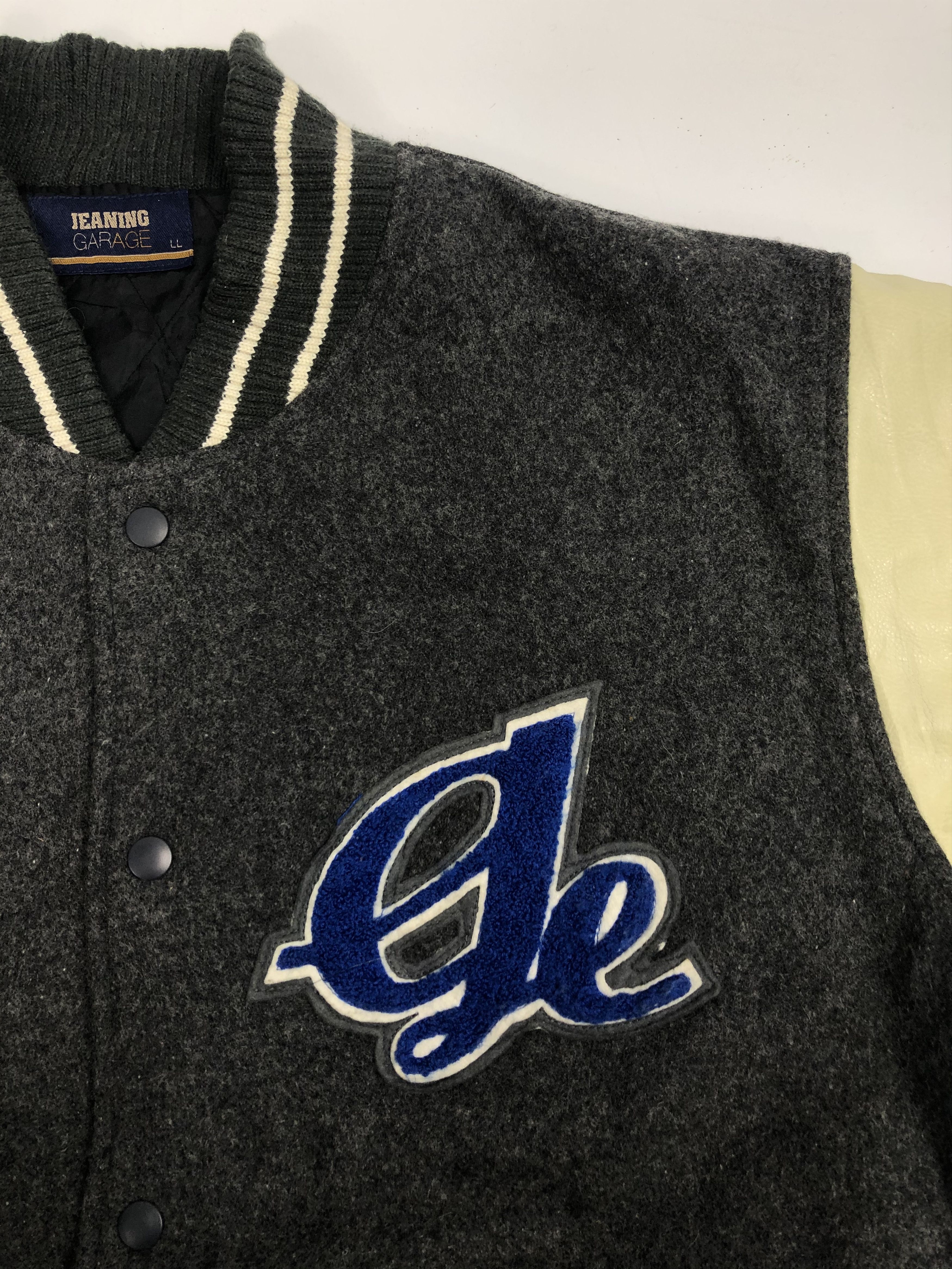 Japanese Brand Vintage 90s Golden Eagle Leather Varsity Jacket V0059 Size US L / EU 52-54 / 3 - 4 Thumbnail