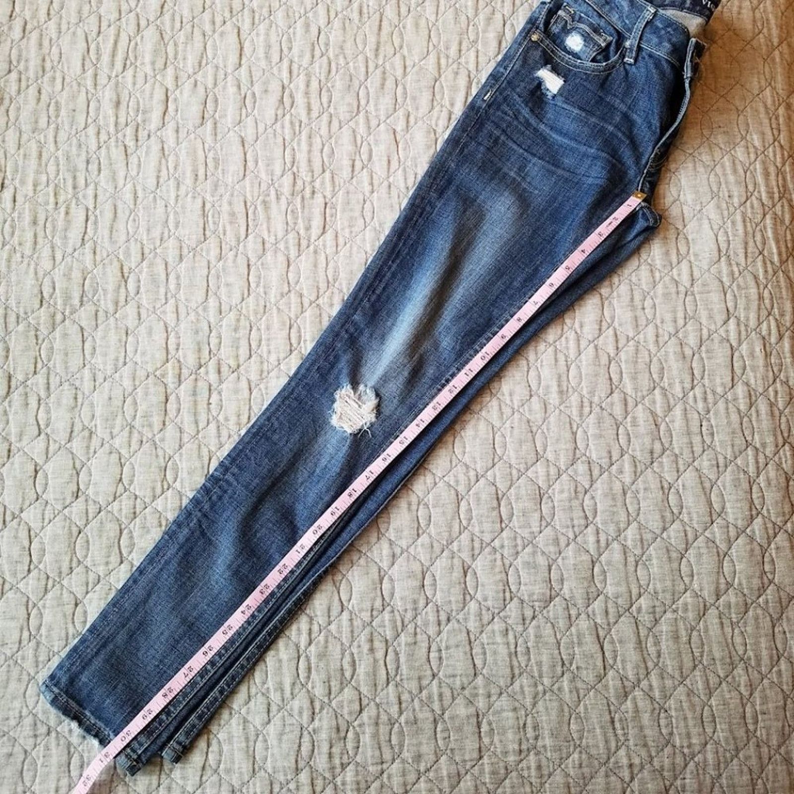 Other Vigoss The Jagger skinny distressed (25) | medium rinse Size 25" / US 0 / IT 36 - 4 Thumbnail