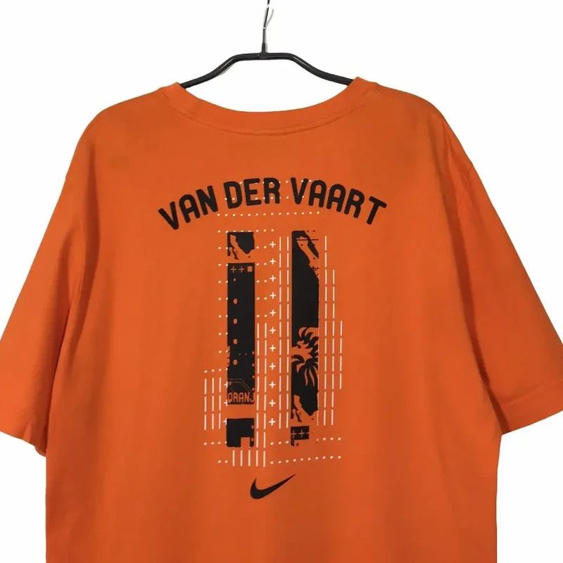 Nike Nike #11 Van Der Vaart Netherlands Football Team KNVB Size US XL / EU 56 / 4 - 4 Thumbnail