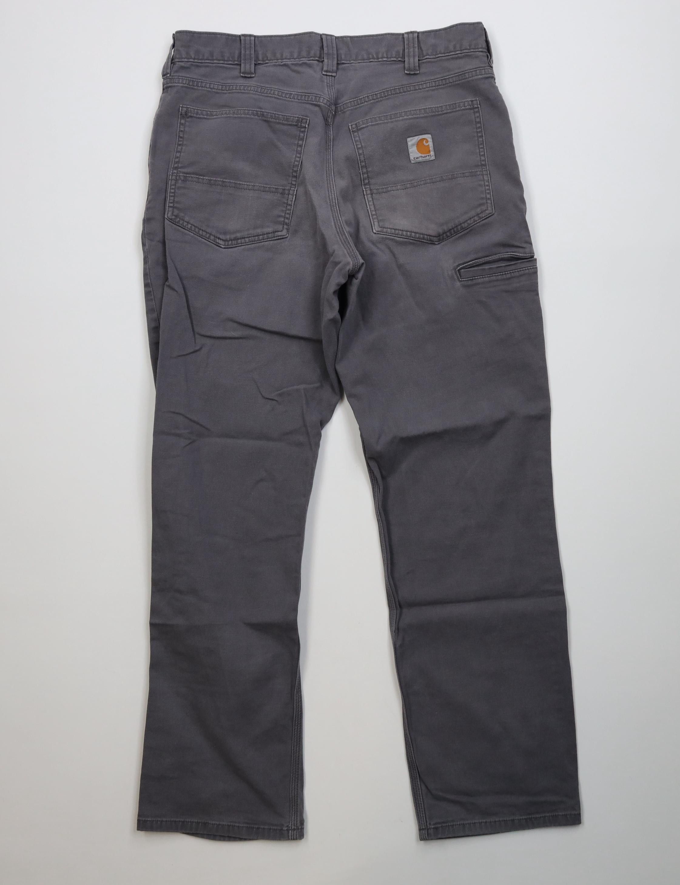 Carhartt Vintage Y2K Carhartt Relaxed Fit Stretch Canvas Pants Gray Size US 33 - 8 Thumbnail