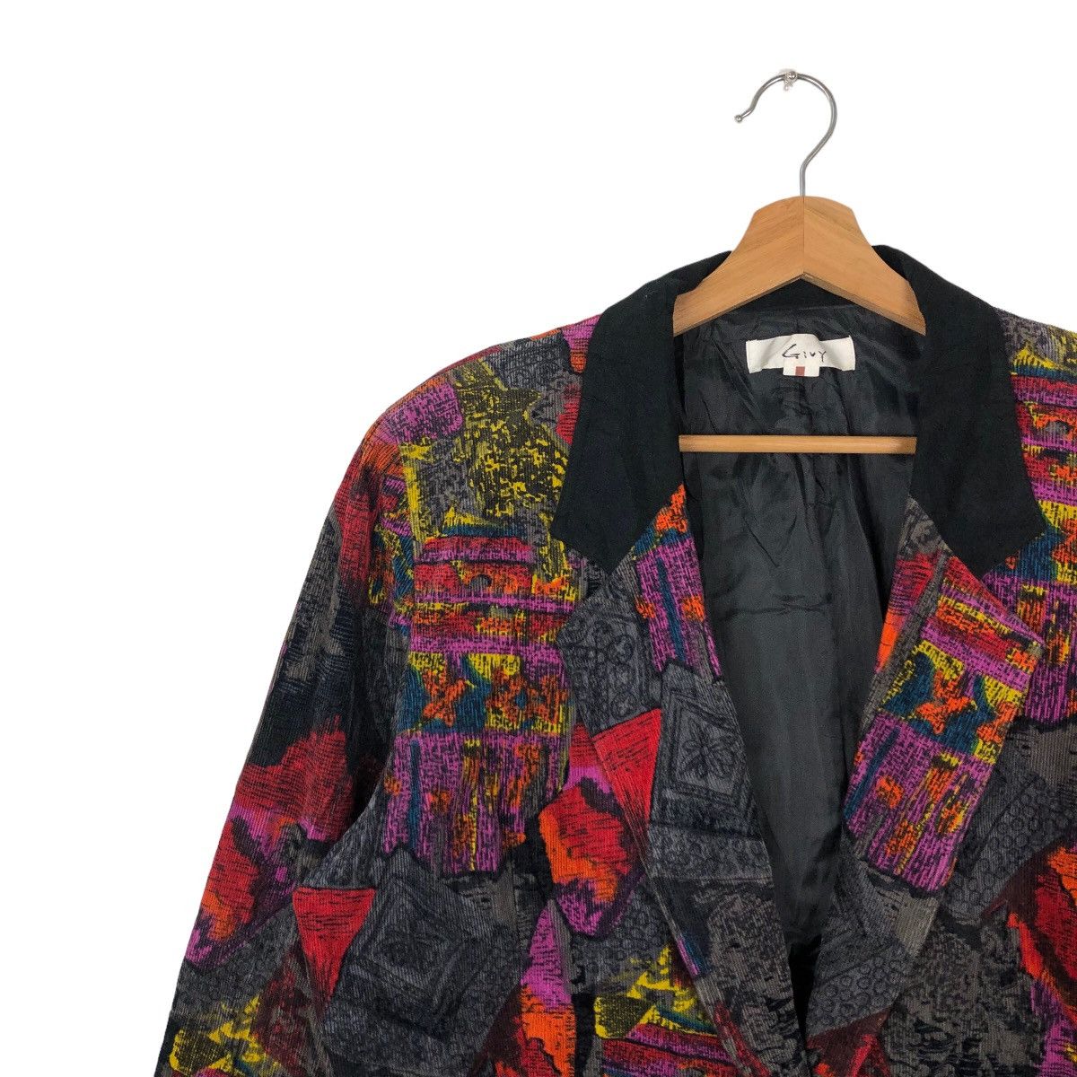 Japanese Brand VINTAGE GIVY JAPAN ART FULL PRINT SPLASH DESIGN Size US M / EU 48-50 / 2 - 6 Thumbnail