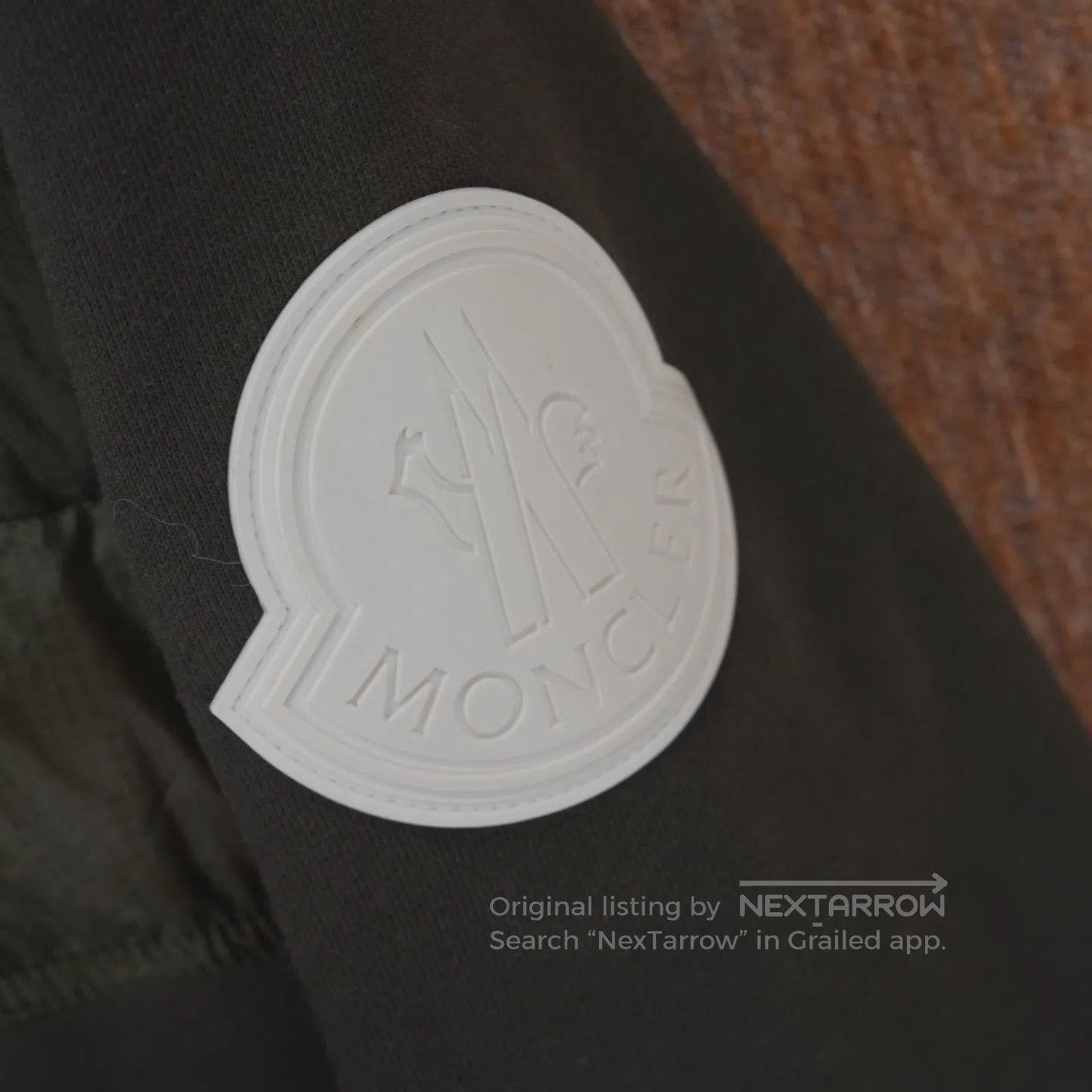 Moncler Moncler Down-padded, patchwork, dark green zipper hooded j Size US L / EU 52-54 / 3 - 3 Thumbnail