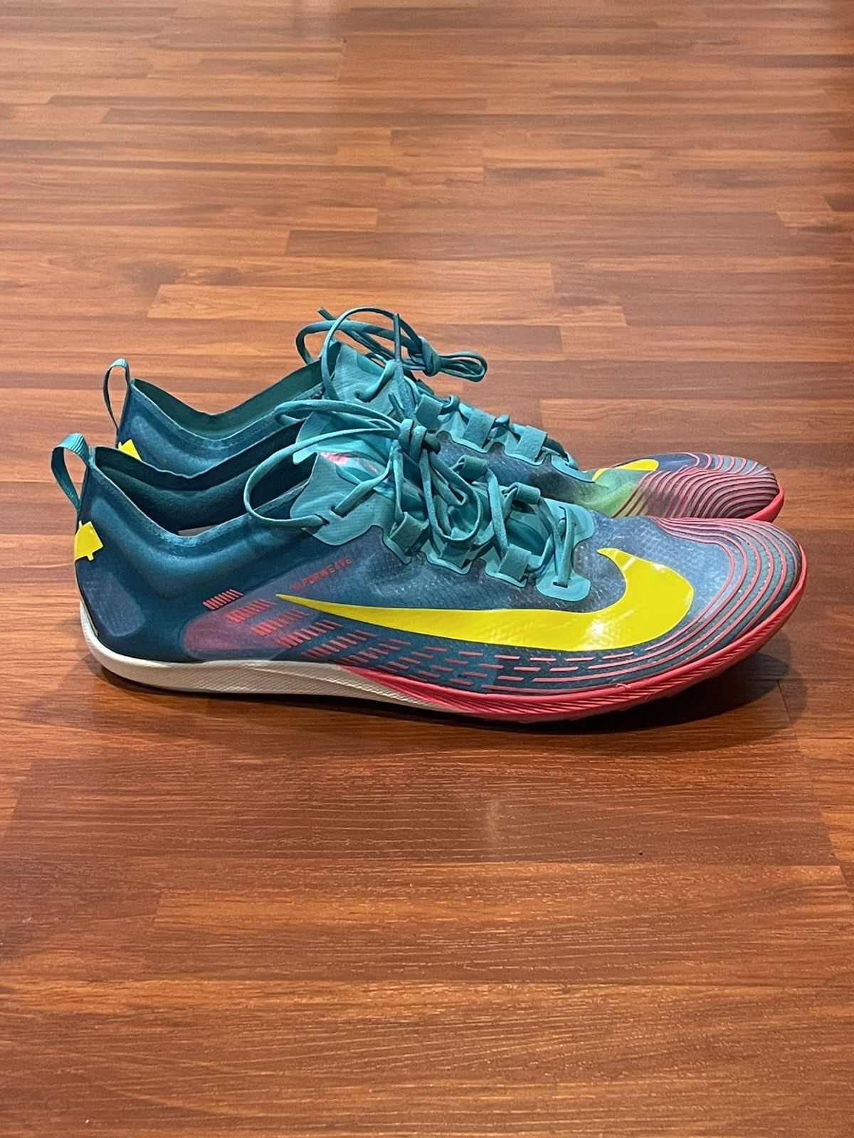 Nike Nike Zoom Victory 5 XC ‘Lakeside Opti Yellow’ (size mens 13) Size US 13 / EU 46 - 1 Thumbnail