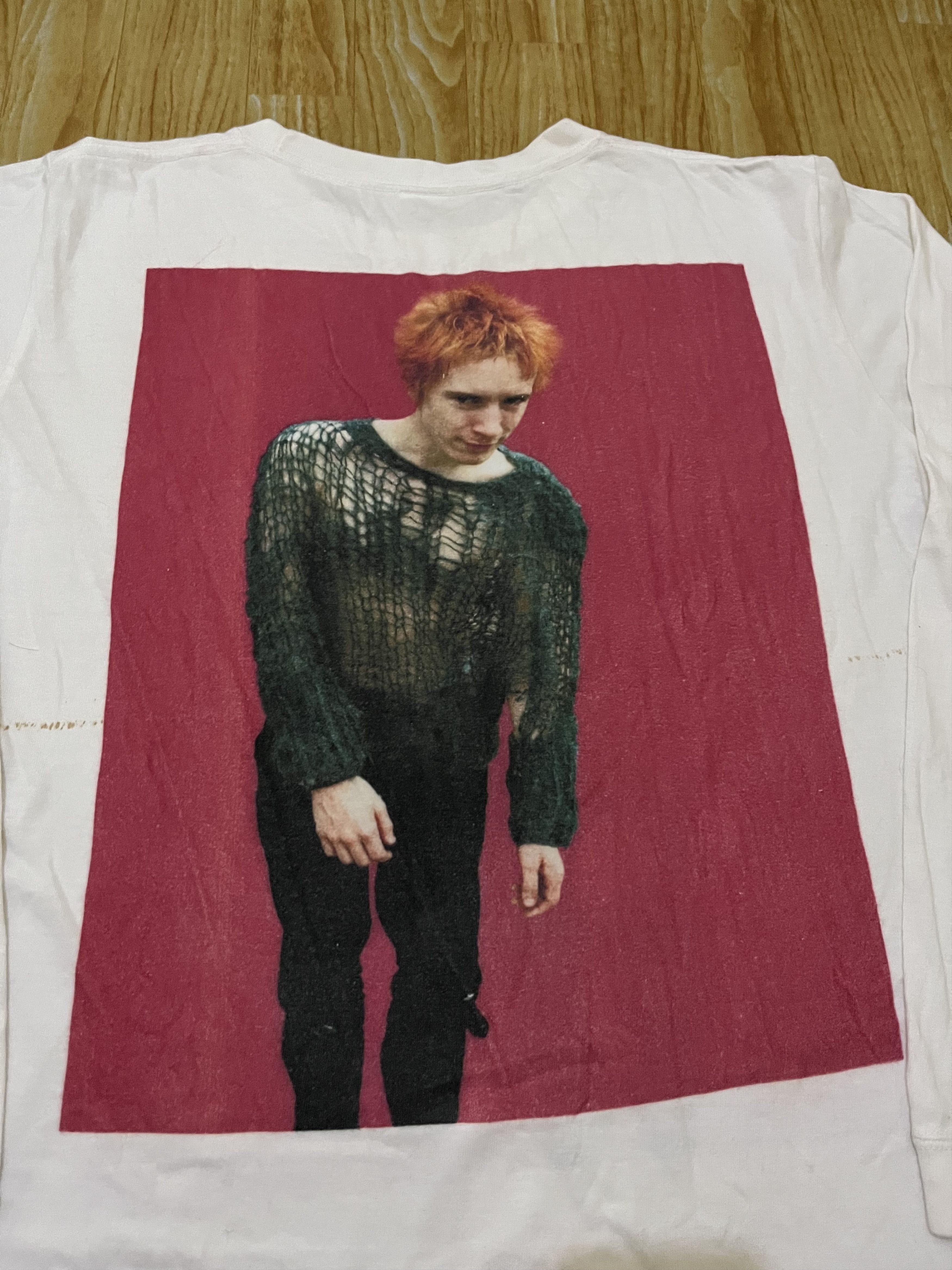 Vintage Vtg Johnny Rotten Longsleeve Sex Pistols Ramones The Clash Size US L / EU 52-54 / 3 - 5 Thumbnail