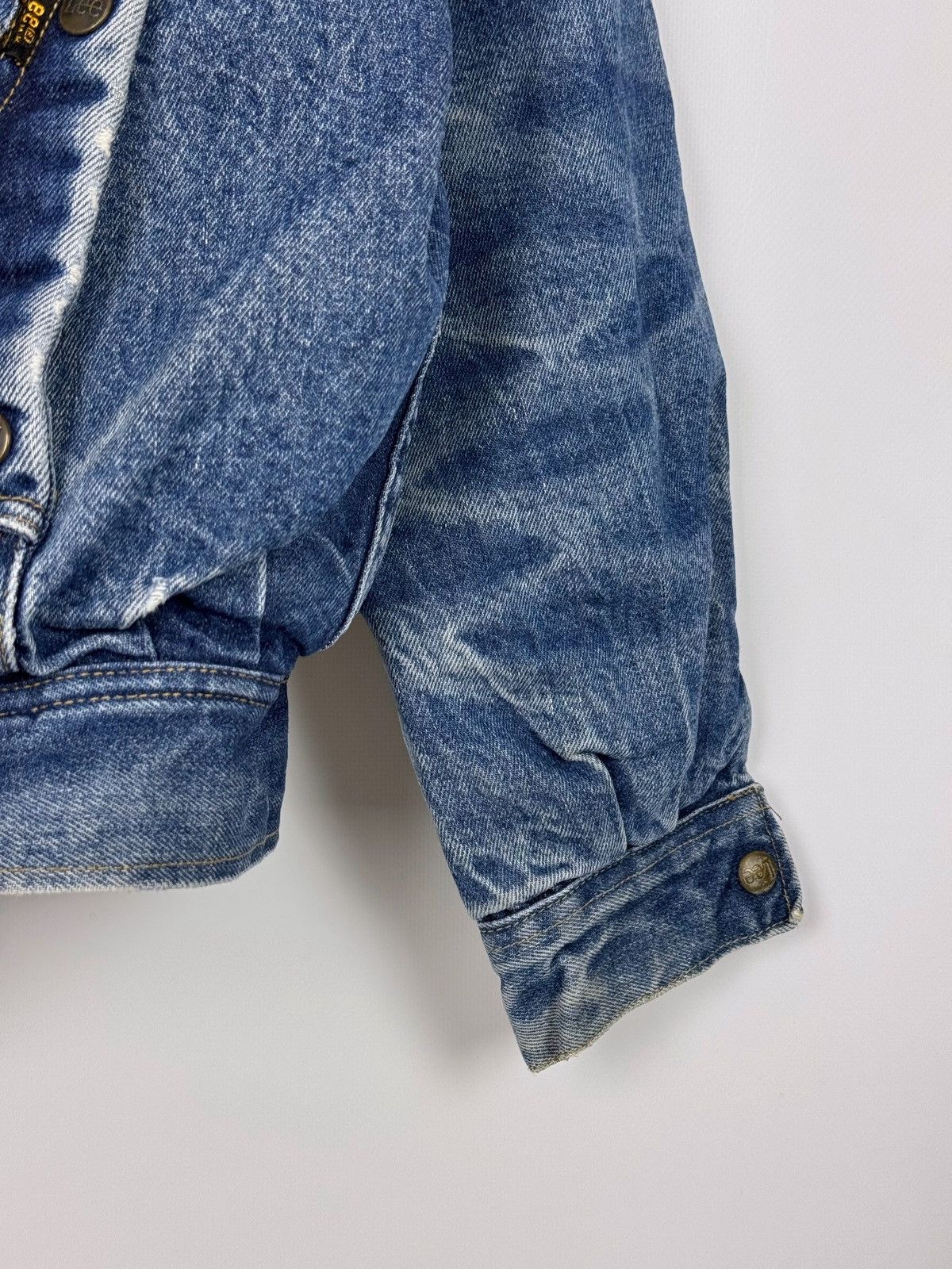 Lee 80’s Vintage Lee Roper Washed Denim Sherpa Jacket Size US L / EU 52-54 / 3 - 13 Thumbnail