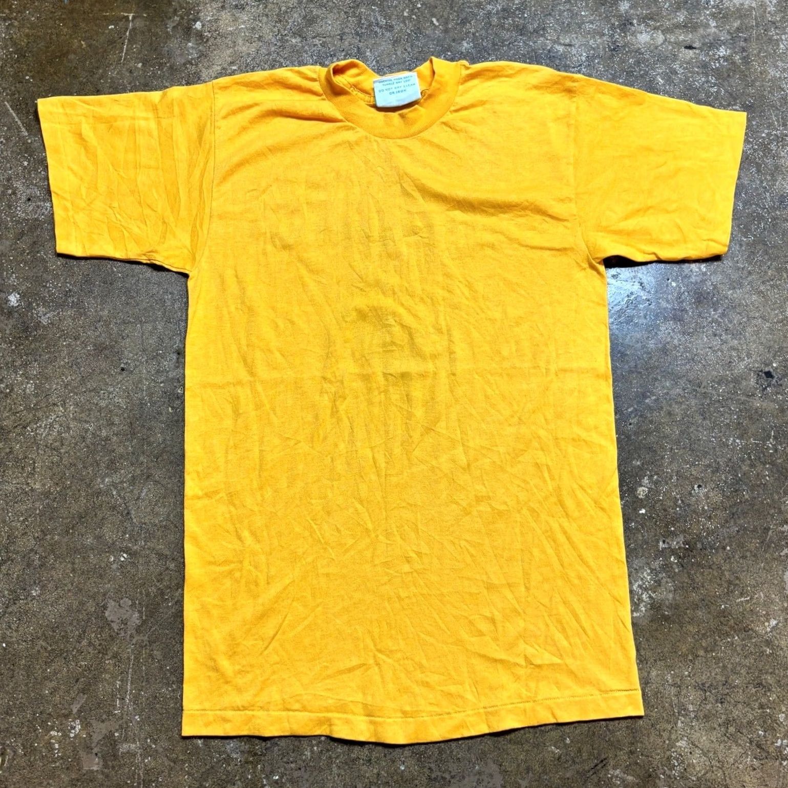 Converse VINTAGE Converse 80s Energy Wave Shirt Mens XL Basketball Single Stitch Yellow Size US XL / EU 56 / 4 - 2 Thumbnail