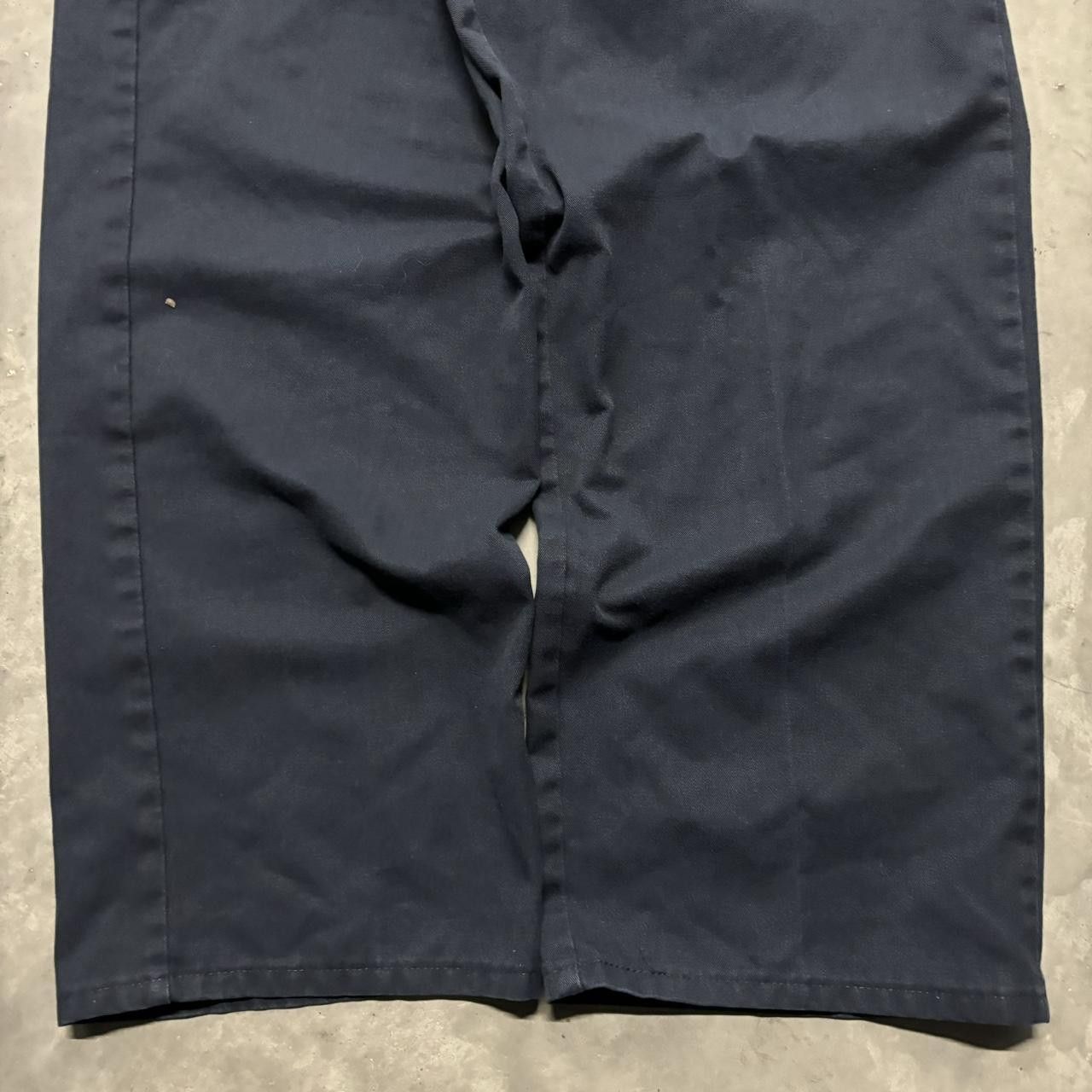 Dickies × Vintage Crazy Vintage Y2K/2000s Baggy Navy Blue Dickies Skater Workwear Cargo Pants! Size US 36 / EU 52 - 6 Thumbnail