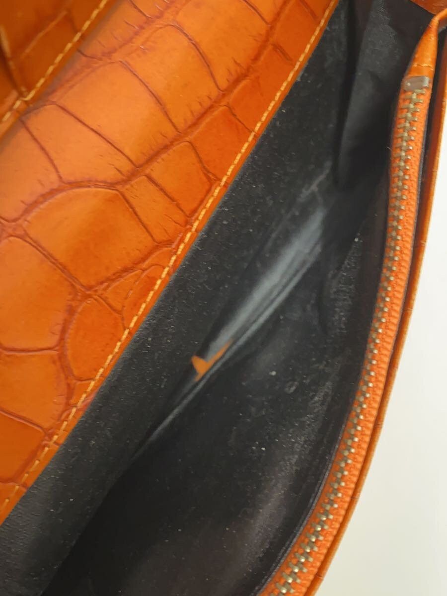 Jean Paul Gaultier Archive Crocodile Leather Embossed Long Wallet Size ONE SIZE - 5 Thumbnail