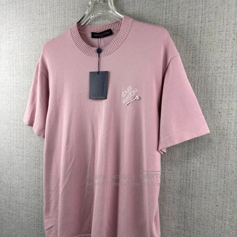 Louis Vuitton Louis Vuitton SS24 Pin Letter Embroidery Knit Crew Neck Sh Size US M / EU 48-50 / 2 - 3 Thumbnail