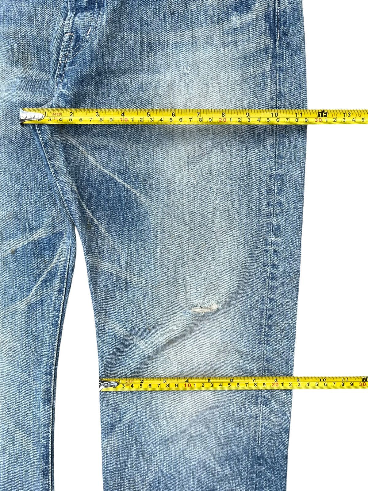 Eternal × Japanese Brand × Spellbound Vintage Japanese Brand Spellbound Light Blue Buttonfly Jeans Size US 32 / EU 48 - 16 Thumbnail
