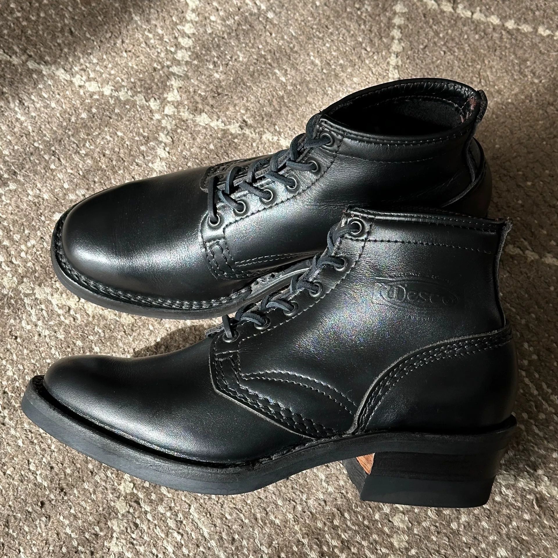 WESCO Wesco Japan Hendrik 7" Black Boots Size US 9 / EU 42 - 1 Thumbnail