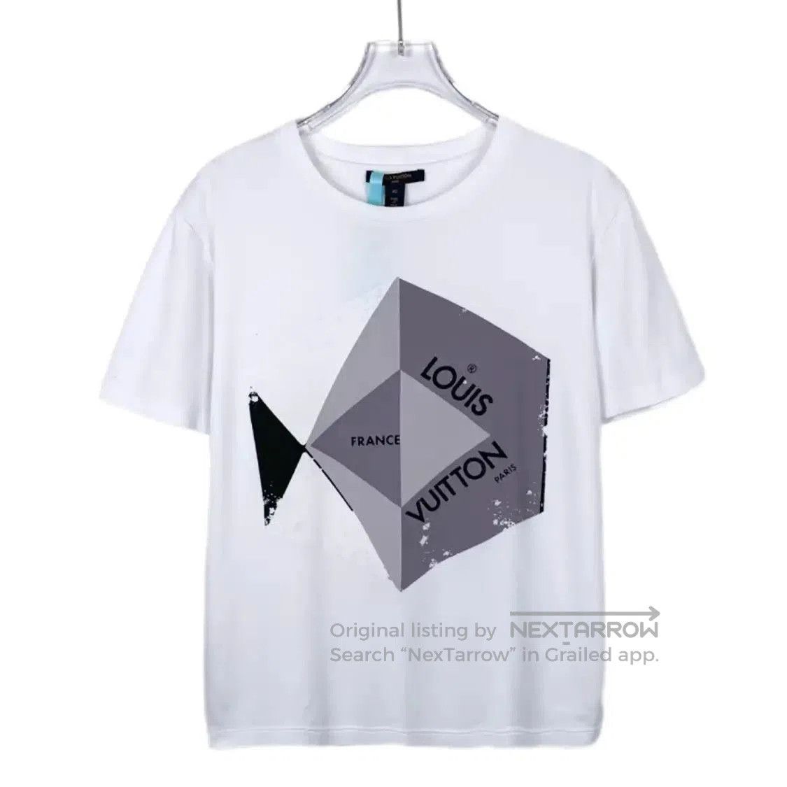 Louis Vuitton Louis Vuitton Graphic White Cotton T-Shirt 0089. Size US XS / EU 42 / 0 - 1 Thumbnail