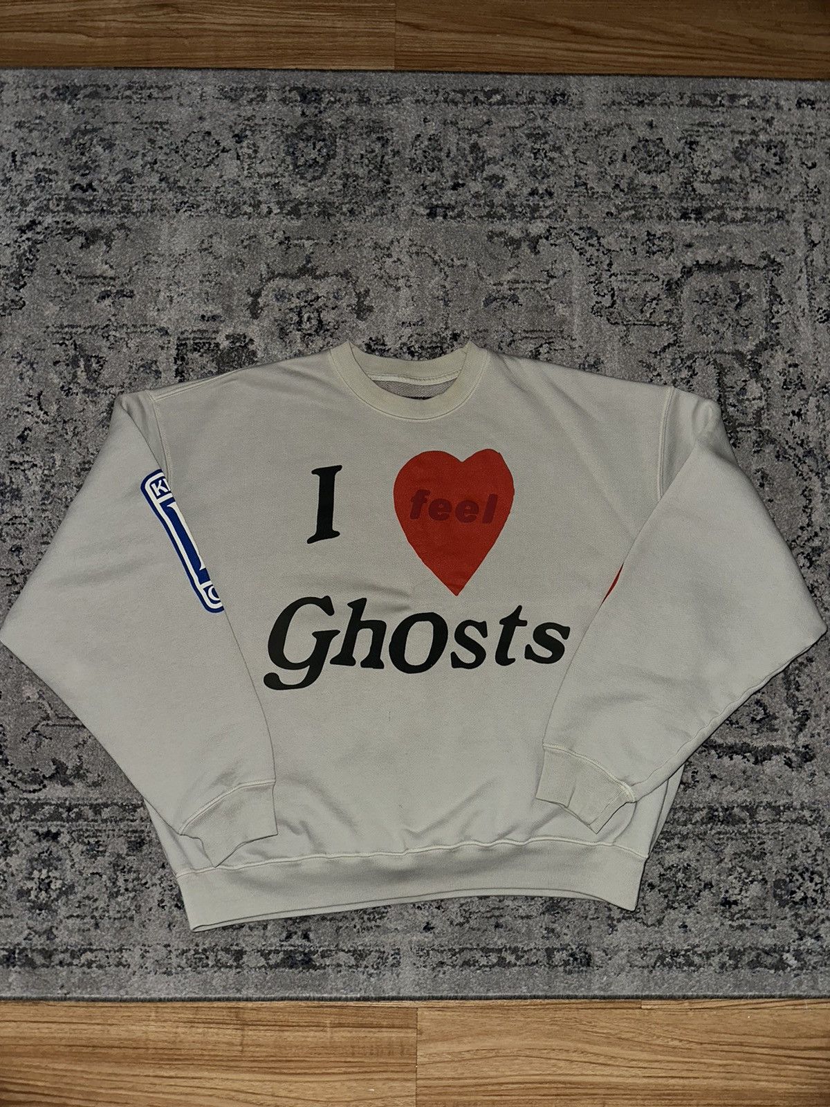 image of Original Cactus Plant Flea Market X Camp Flog Gnaw Sweater in Beige, Men's (Size XL)