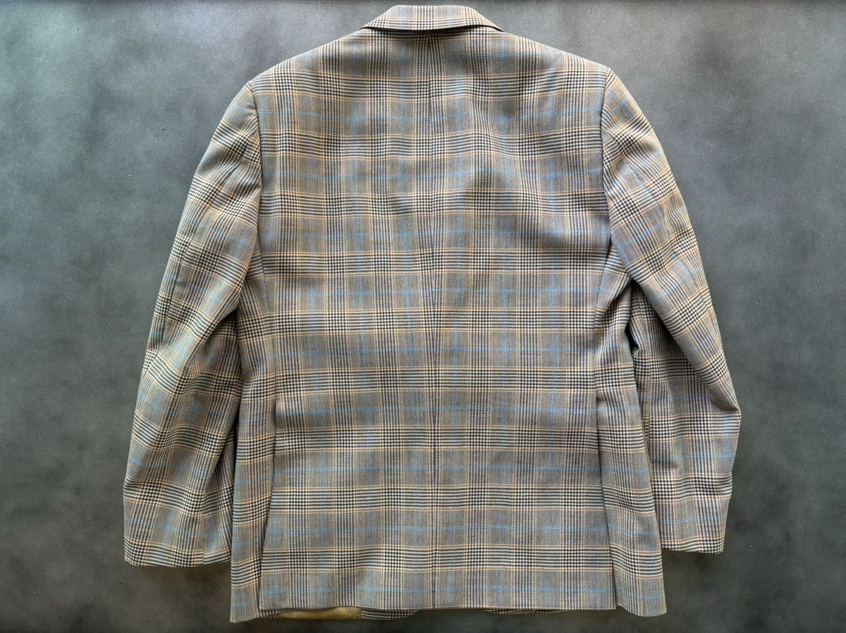 Savile Row × Vintage Vintage Plaid Blazer 70s Savile Row Sports Coat Union Made Size 34S - 8 Thumbnail