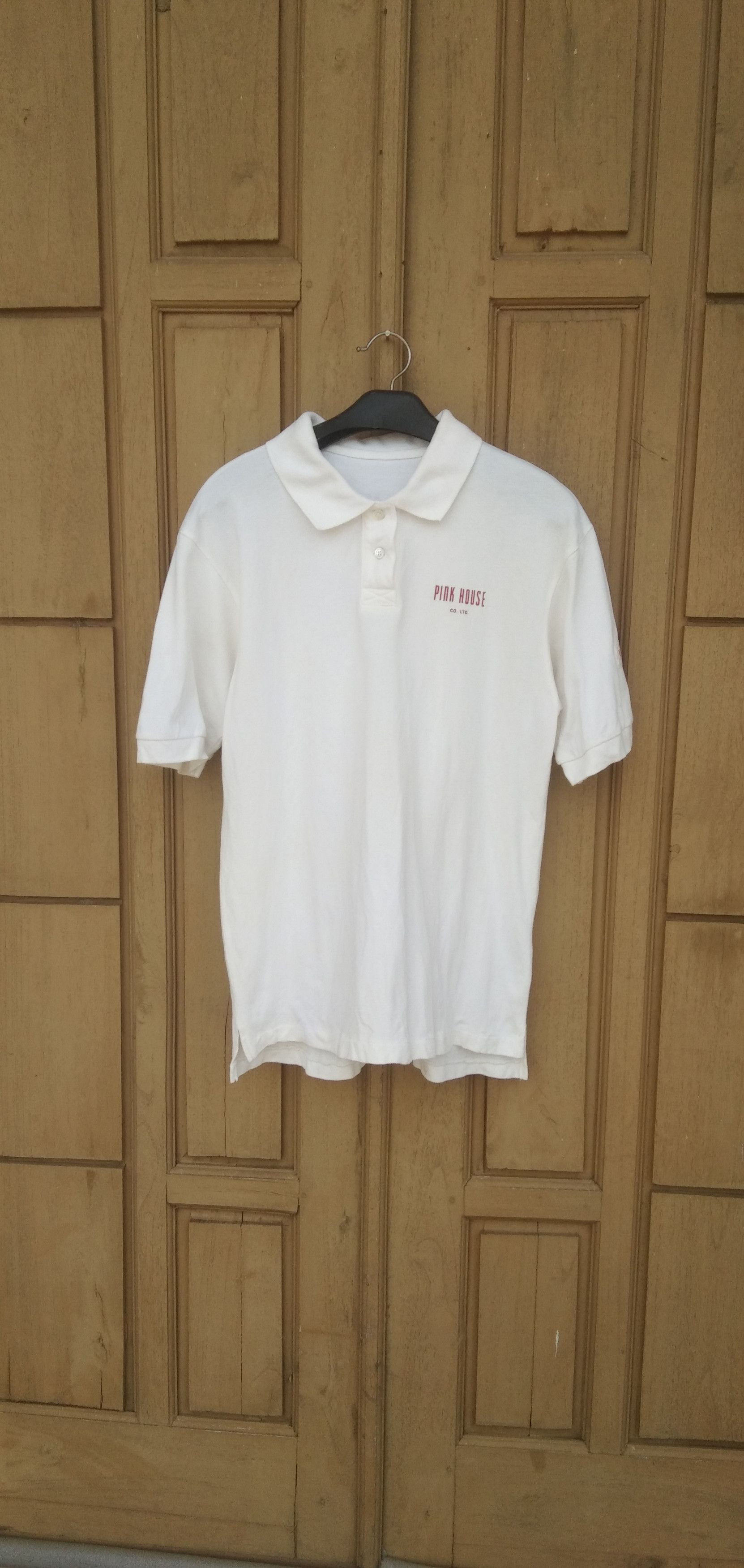 Vintage Pink house x karl helmut collar shirt Size L / US 10 / IT 46 - 7 Thumbnail