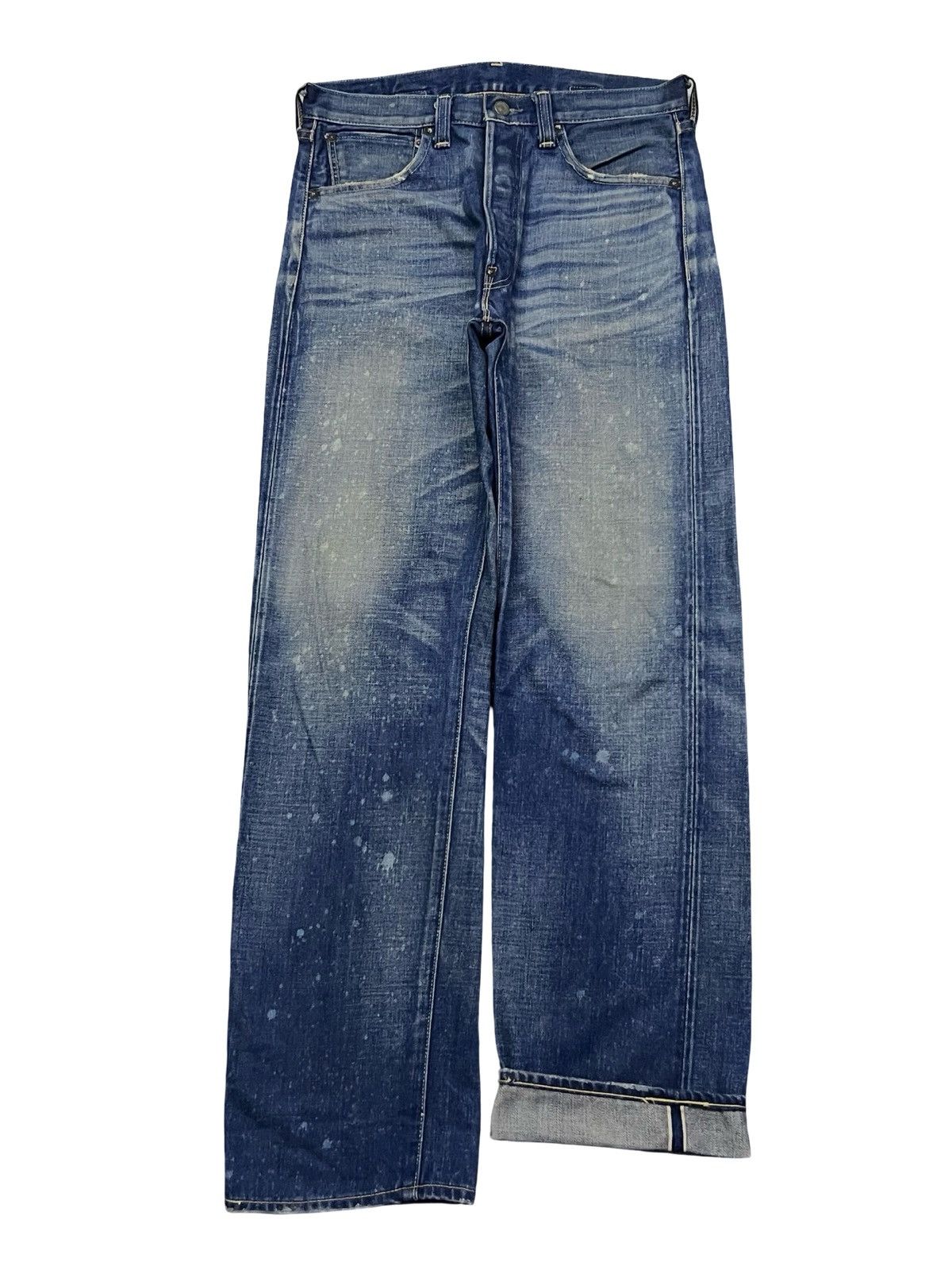 Levi's Vintage Clothing Vintage Levi’s 501 XX Big E Buckle Selvedge Japanese Denim Size US 31 - 2 Thumbnail