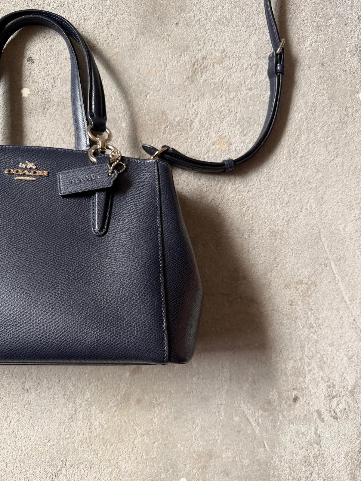 Coach Coach 2Way Mini Chirstie Carryall Shoulder Bag Navy Size ONE SIZE - 4 Thumbnail
