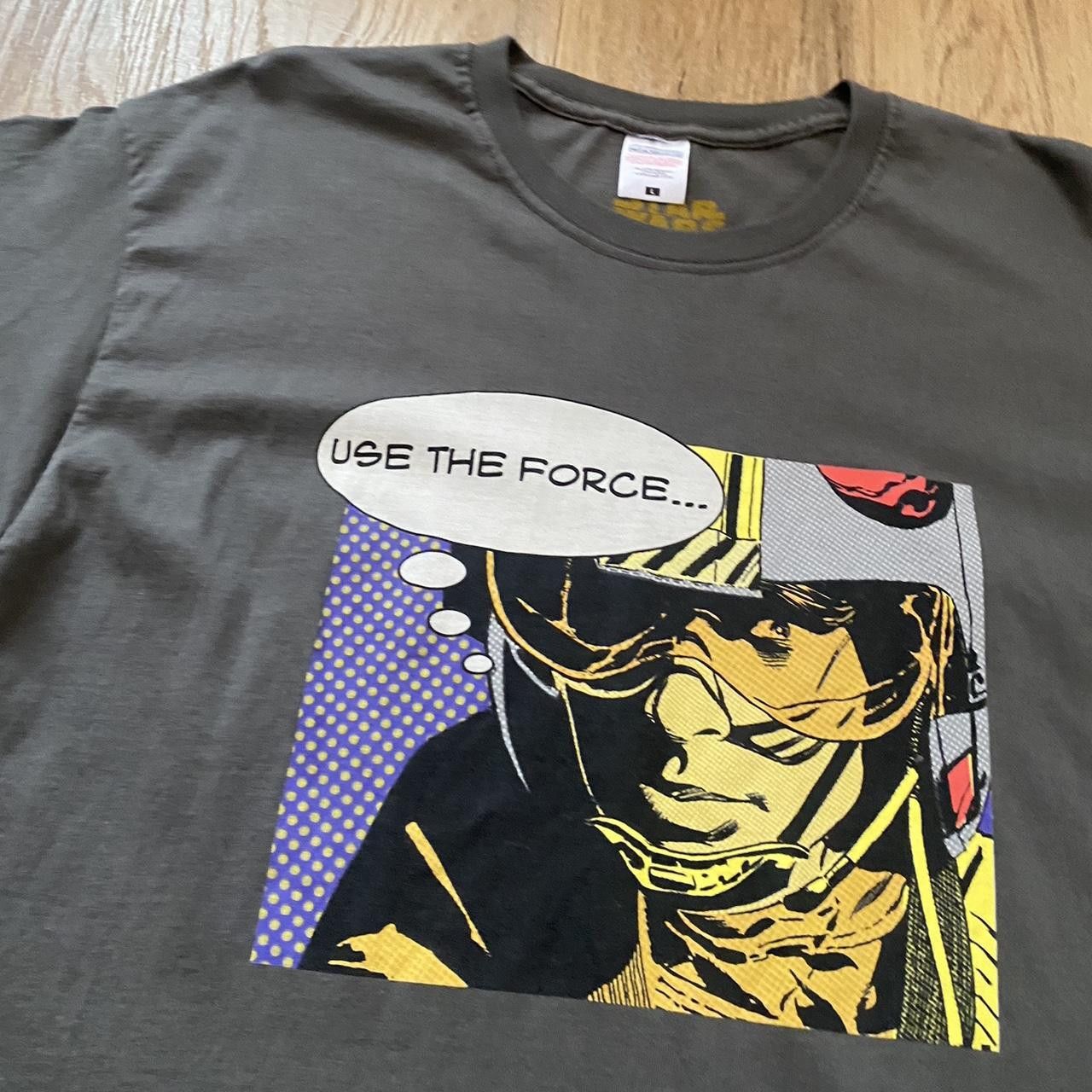 Star Wars Grey Star Wars graphic tee #StarWars New Hope Size US L / EU 52-54 / 3 - 3 Thumbnail