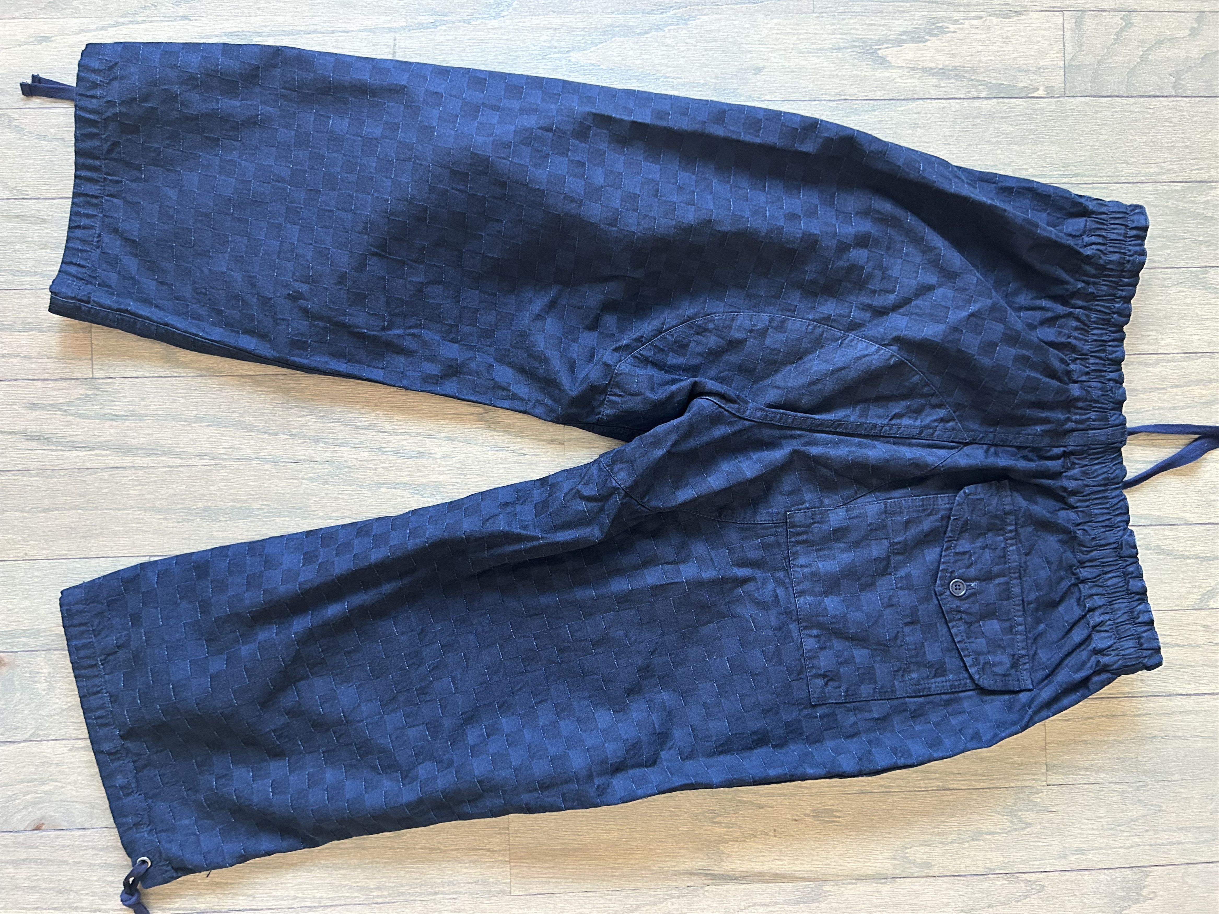 YMC YMC (You Must Create) Checkerboard Drawstring Pants Size US 34 / EU 50 - 2 Thumbnail
