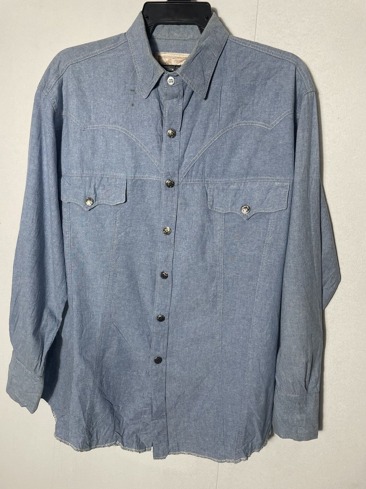 Old Vintage Western Frontier Rider Shirt
