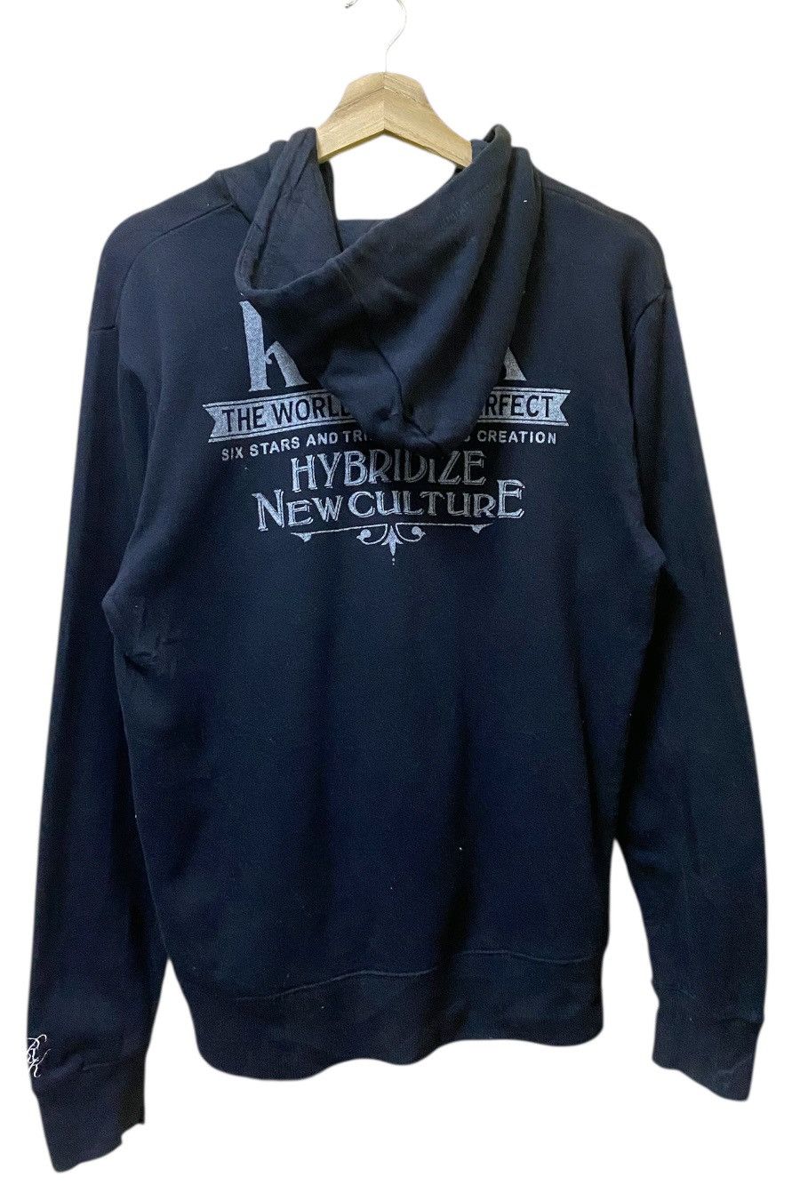The Unbranded Brand Russk Hoodie Zipper Black Colour Size US M / EU 48-50 / 2 - 2 Thumbnail