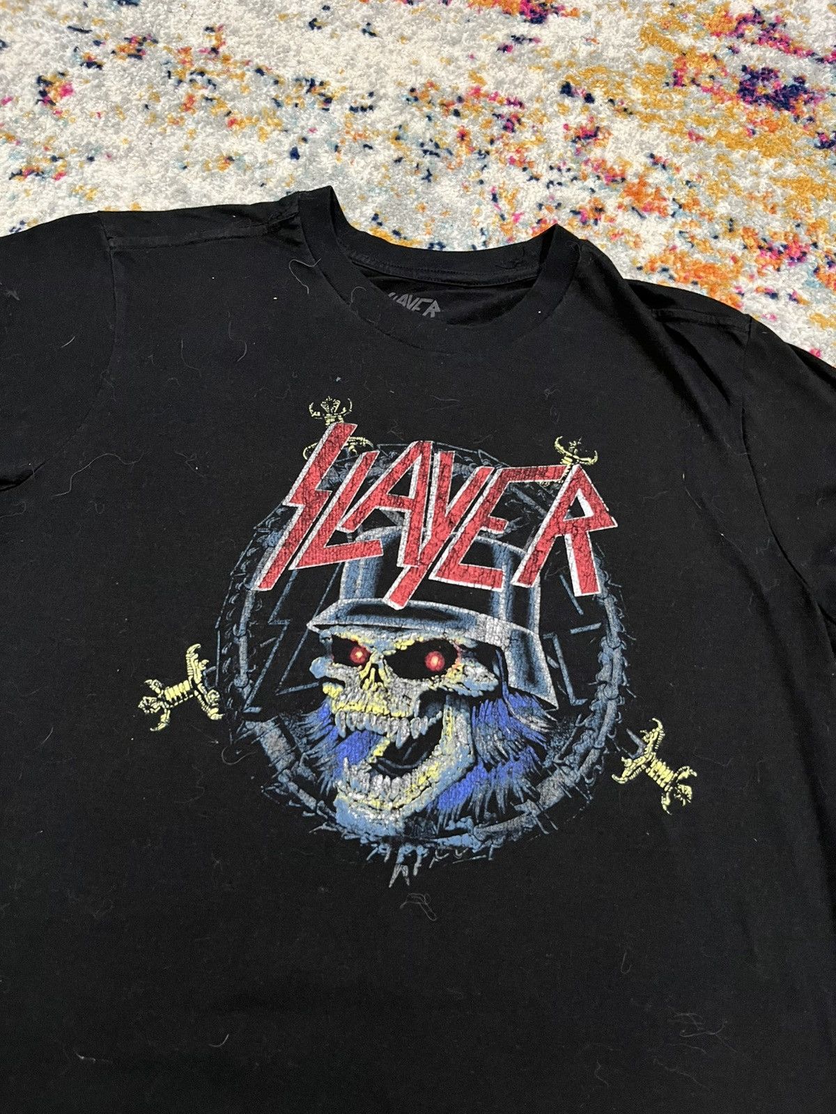 Vintage Slayer shirt Medium Size US M / EU 48-50 / 2 - 1 Thumbnail