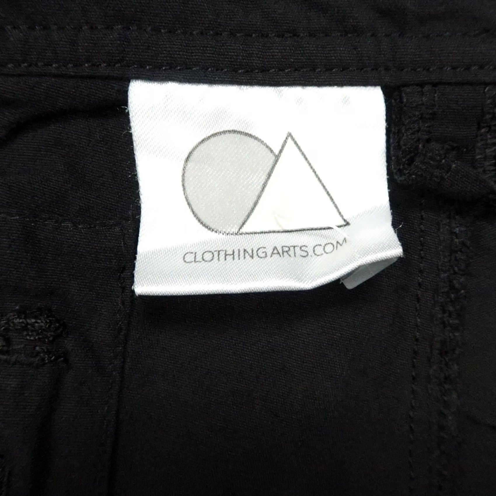 Vintage Clothing Arts Pants Mens 40x30 Black Cargo Pocket Travel Trousers Pants Cargo Pocket Slash Pocket Front Flat Front Nylon 40 Regular Mens Black Size US 40 / EU 56 - 3 Thumbnail