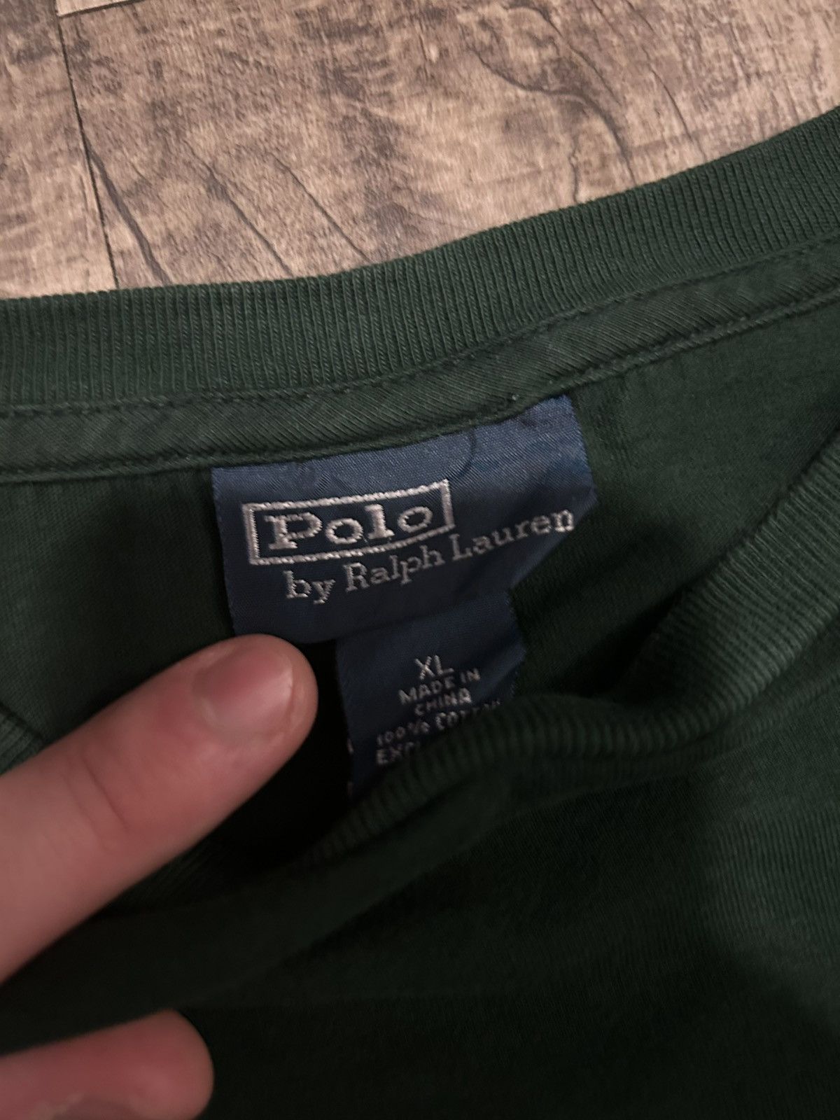 Polo Ralph Lauren Vintage 90s Polo Ralph Lauren Long Sleeve Shirt Green XL Y2K Size US XL / EU 56 / 4 - 3 Thumbnail