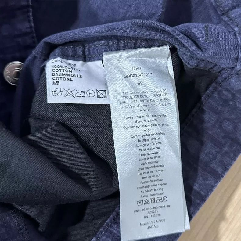 Dior Dior Shorts with dark pattern full logo 2502-Nextarrow Size US 30 / EU 46 - 6 Thumbnail