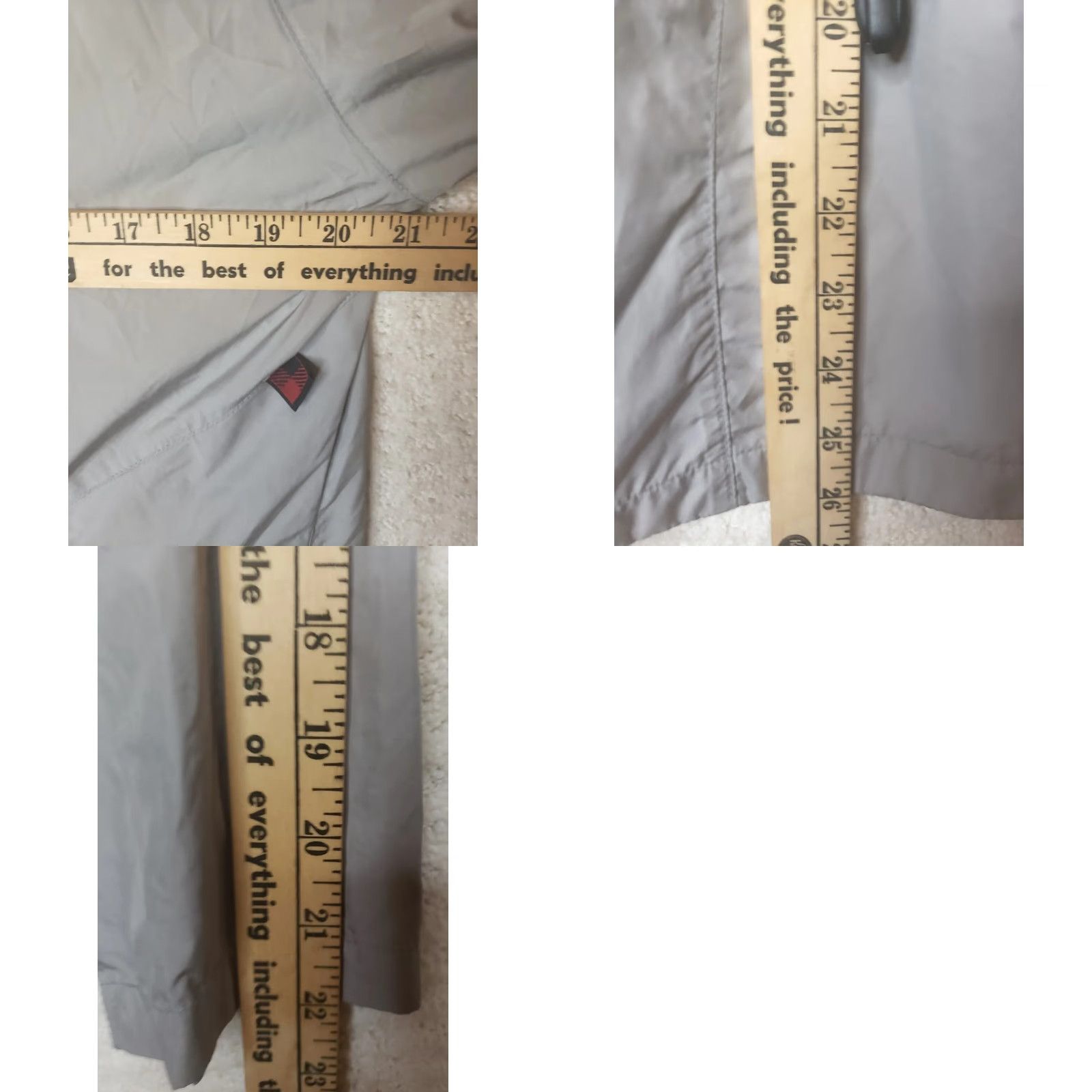 Vintage Woolrich Jacket Rain Coat Womens M Gray Nylon Hood Lined Zip Pockets Windbreaker Jacket Size M / US 6-8 / IT 42-44 - 9 Thumbnail