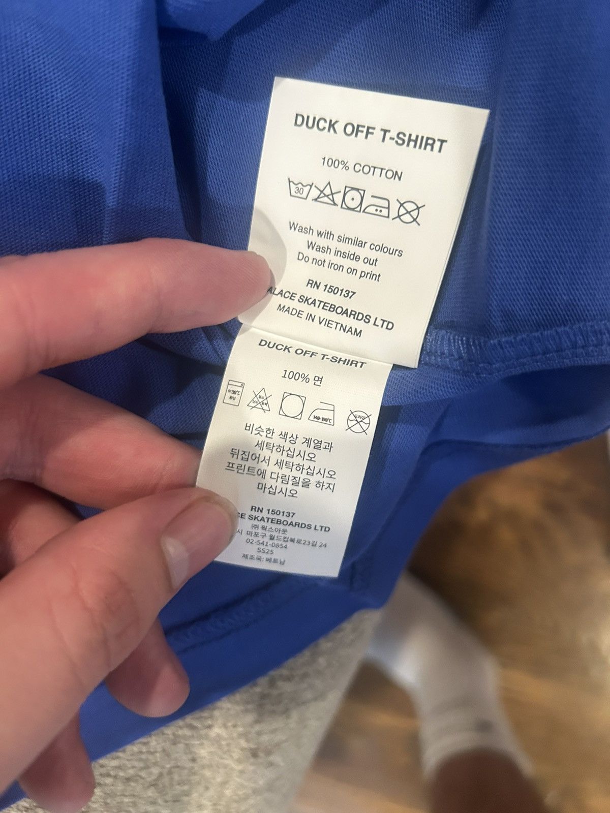 Palace Palace Duck Off Shirt Blue Medium Mens New Size US M / EU 48-50 / 2 - 9 Thumbnail