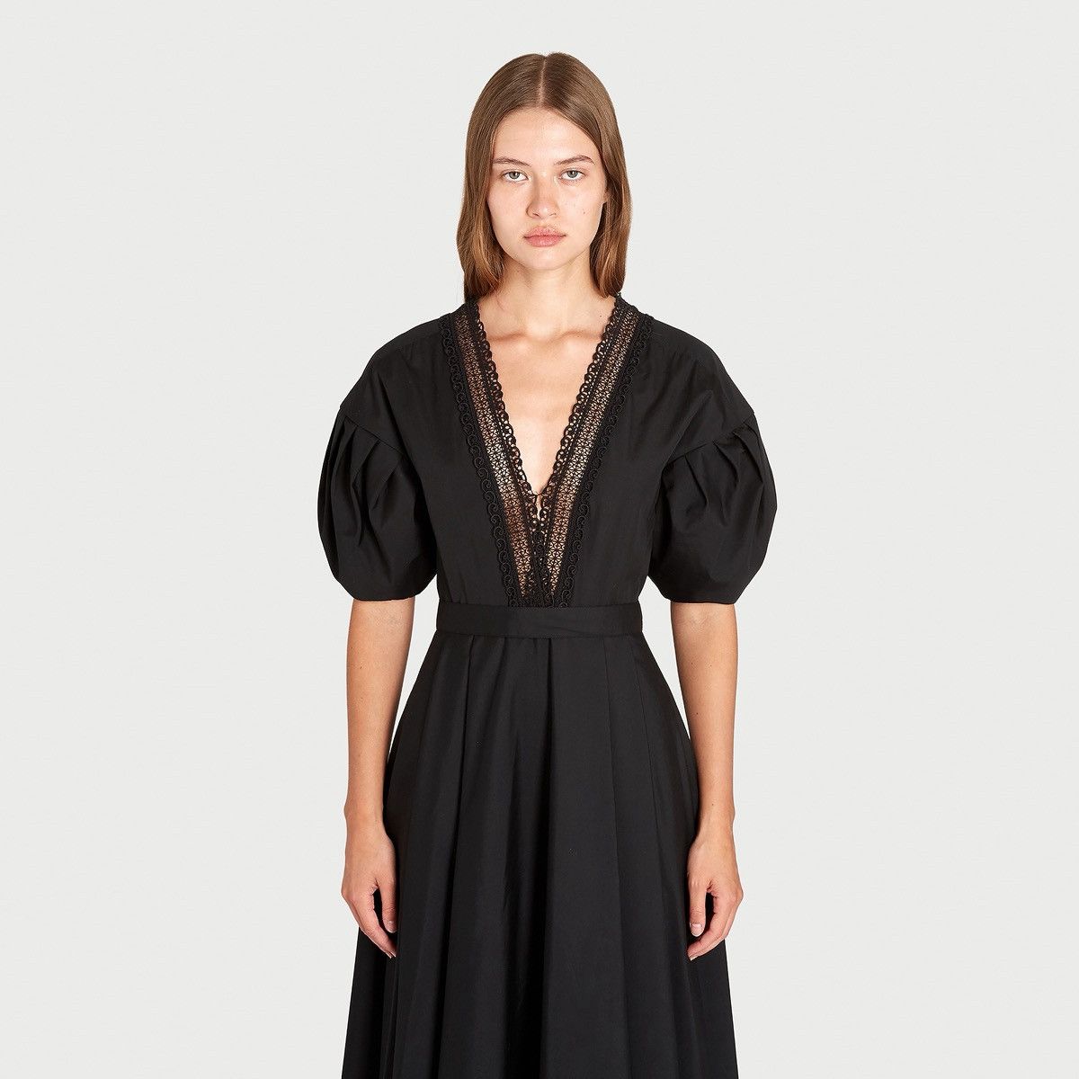 Giambattista Valli Giambattista Valli Black Midi Dress Size M / US 6-8 / IT 42-44 - 5 Thumbnail