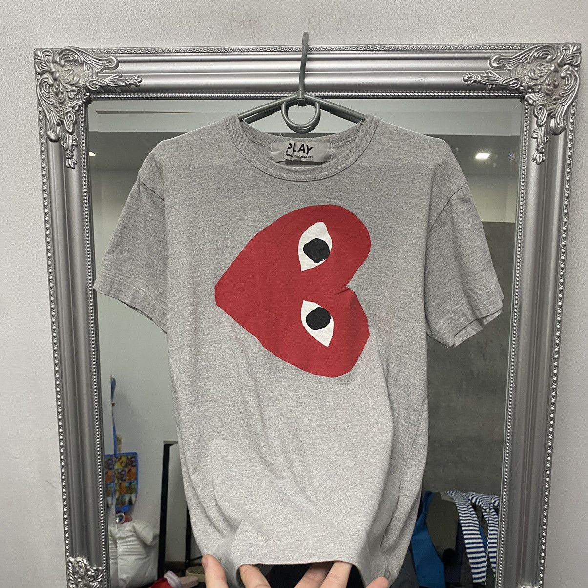Comme des Garcons Comme Des Garsons T-shirt Big Logo Play Big Heart Size US M / EU 48-50 / 2 - 3 Thumbnail