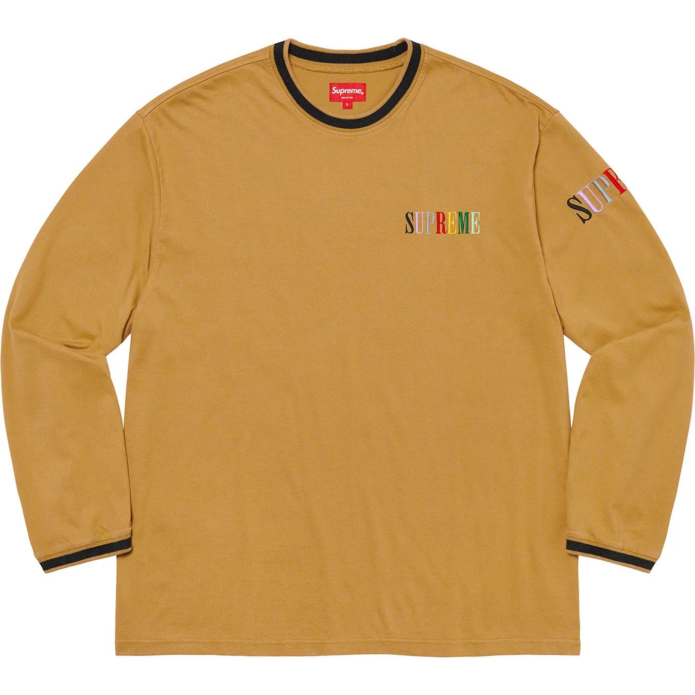 Supreme Supreme Multi Color Logo Top Size US L / EU 52-54 / 3 - 1 Thumbnail