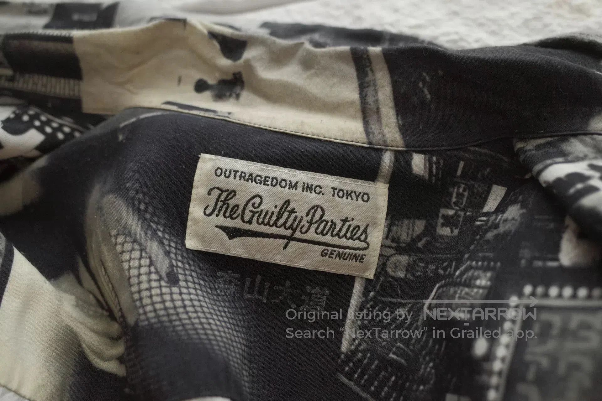 Wacko Maria Wacko Maria x Daido Moriyama Hawaiian Shirt. Size US S / EU 44-46 / 1 - 7 Thumbnail