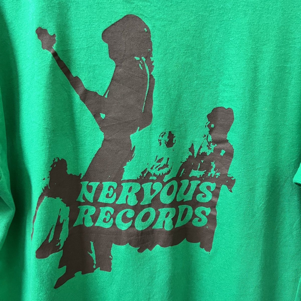 Rap Tees VTG NERVOUS RECORDS HIP HOP LABEL Size US M / EU 48-50 / 2 - 7 Thumbnail