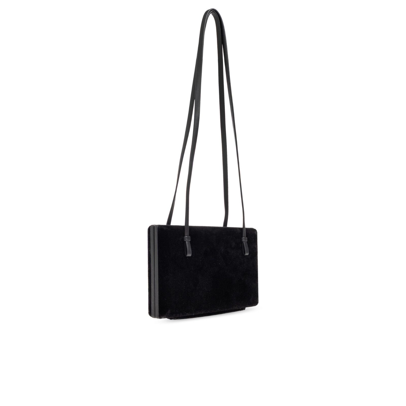 Toteme TOTEME Cocktail Black Velvet Shoulder Bag New Size ONE SIZE - 3 Thumbnail