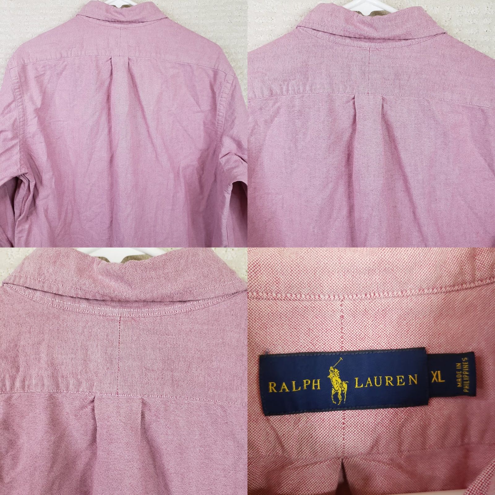 Ralph Lauren Ralph Lauren Shirt XL Pink Button-Up Long Sleeve Chambray Cotton Multicolor Logo Embroidered Classic Men’s Button-Down Casual Size US XL / EU 56 / 4 - 8 Thumbnail