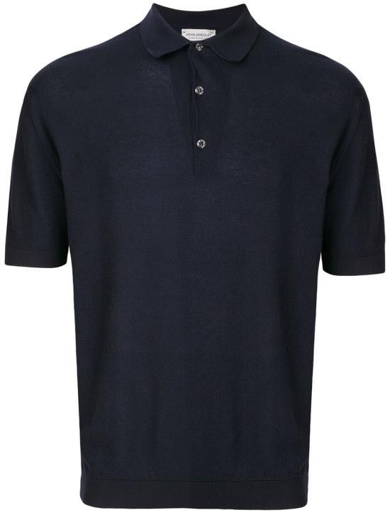 John Smedley JOHN SMEDLEY Men T-Shirts ROTH FRENCHNAVY Blue Size US M / EU 48-50 / 2 - 1 Thumbnail