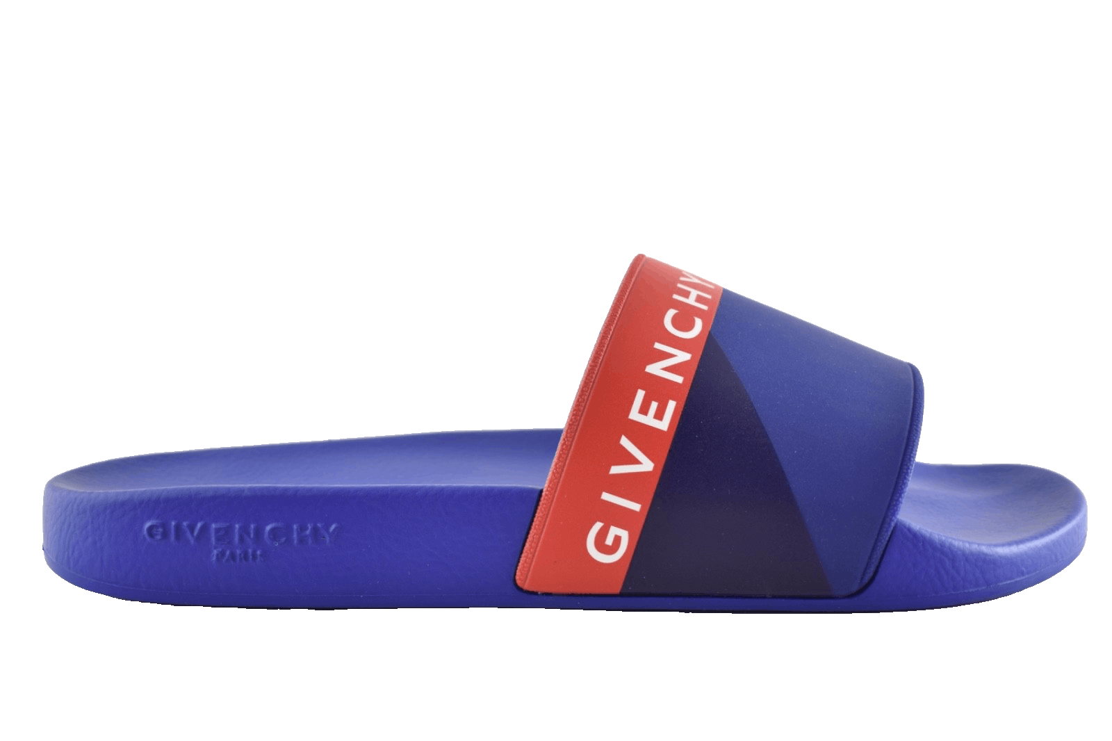 Paris Red White Logo Rubber Pool Slide Sandal FlipFlop 44 11