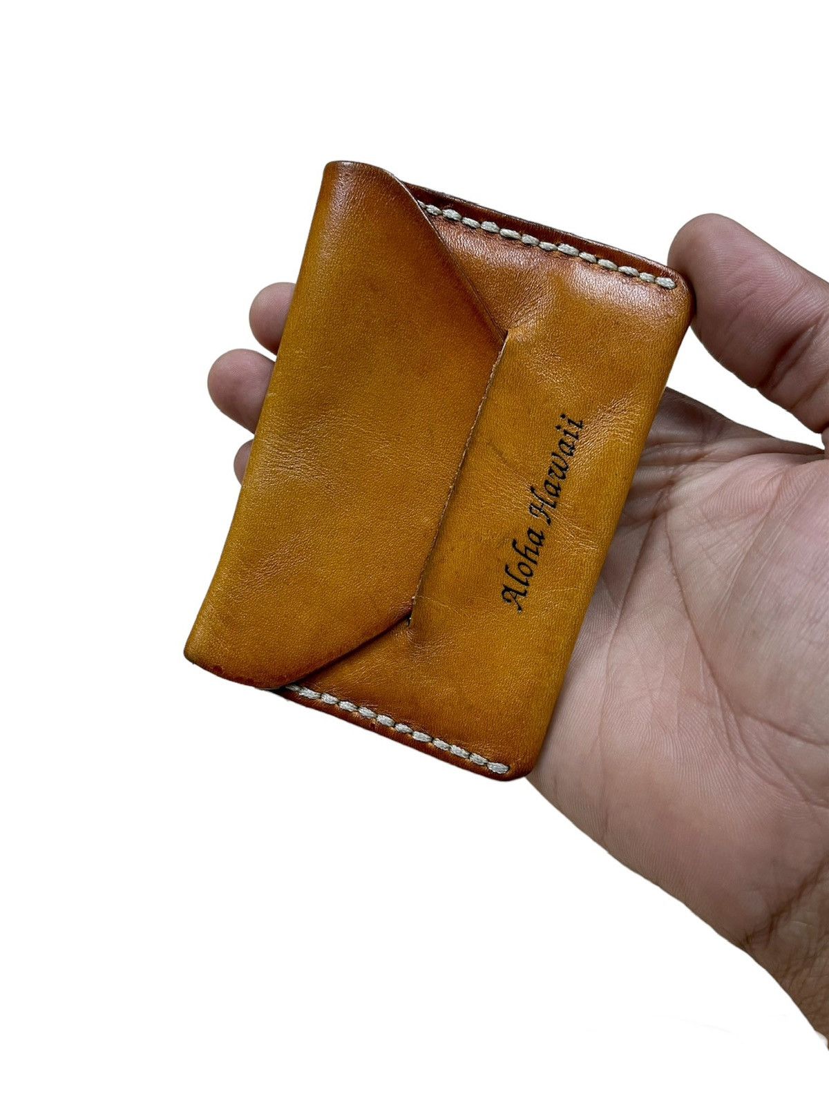 Handmade × Leather Aloha Hawaii leather wallet Size ONE SIZE - 1 Thumbnail