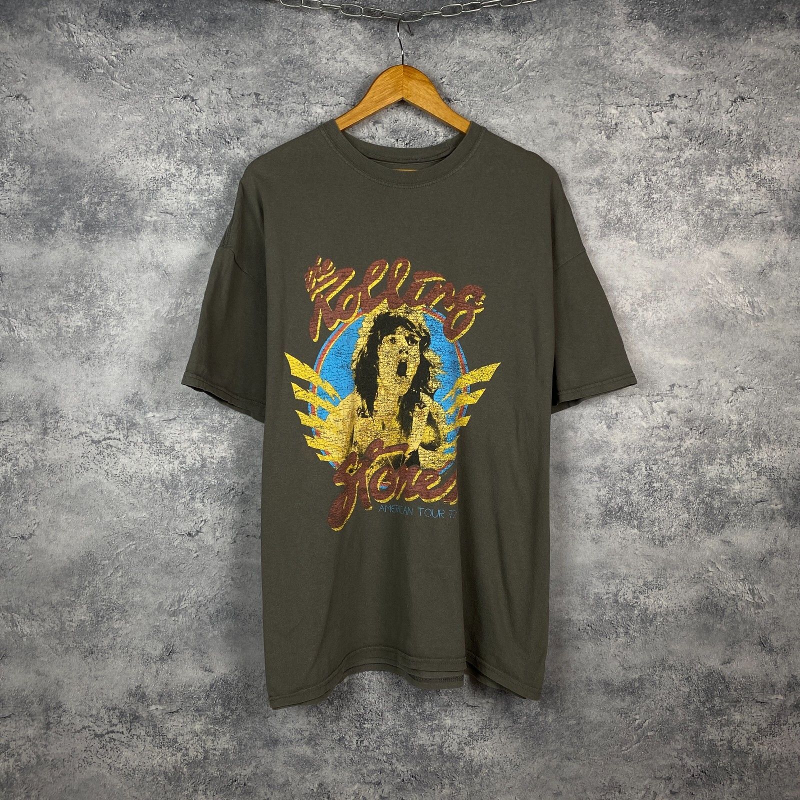 The Rolling Stones The Rolling Stones Tee Men's Size M Gray Short Sleeve ` Size US M / EU 48-50 / 2 - 1 Thumbnail
