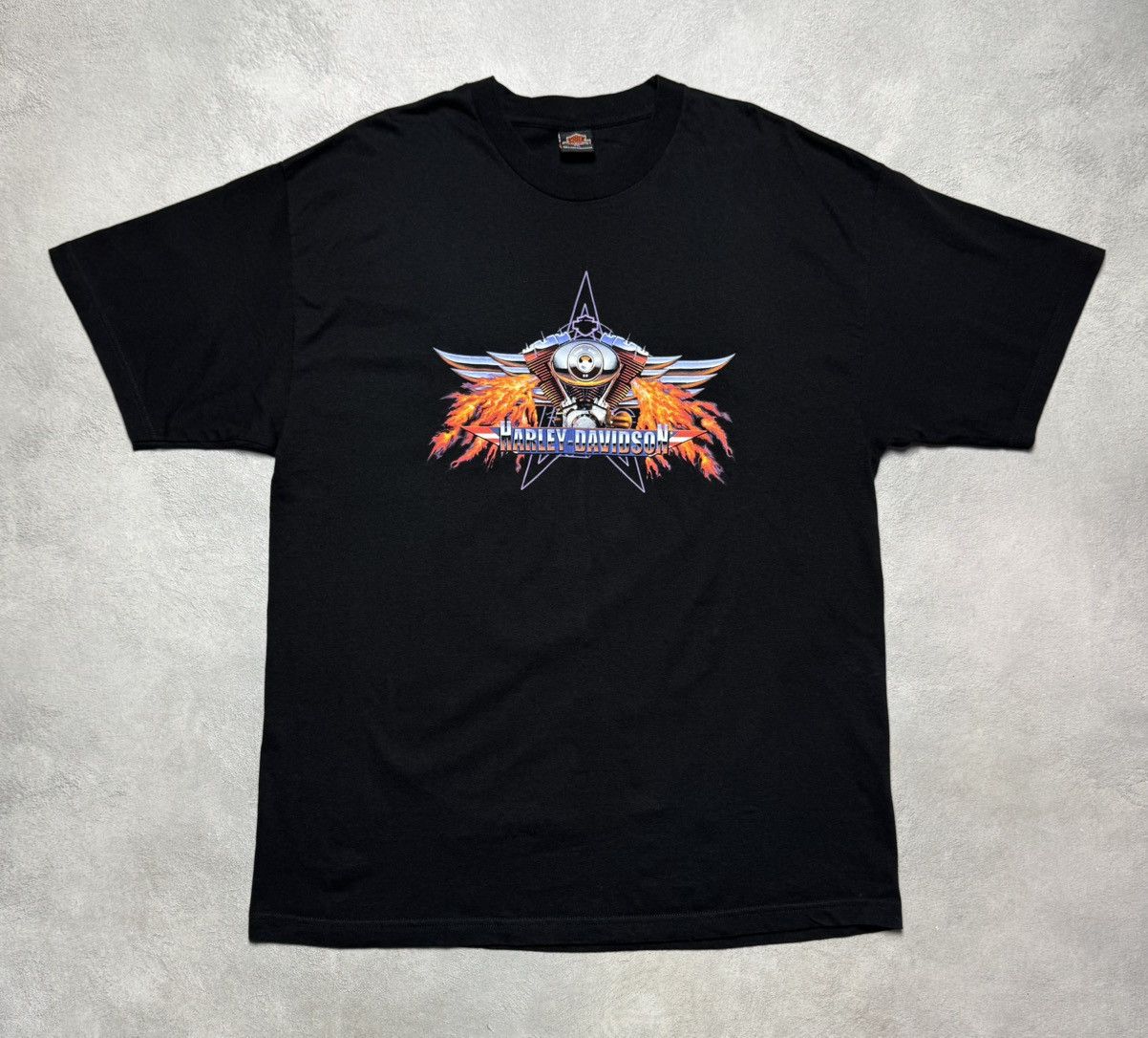 Harley Davidson Harley Davidson 1999 Virginia City Nevada Moto T-Shirt Size US XXL / EU 58 / 5 - 2 Thumbnail