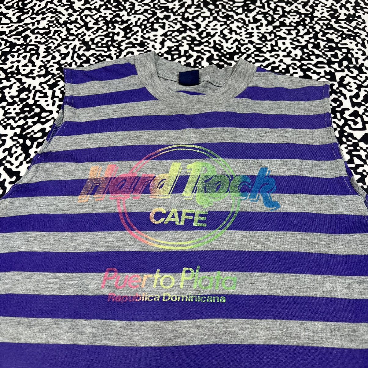 Ocean Pacific Vintage 90s Ocean Pacific Hard Rock Cafe Puerto Plata Top Size US L / EU 52-54 / 3 - 5 Thumbnail