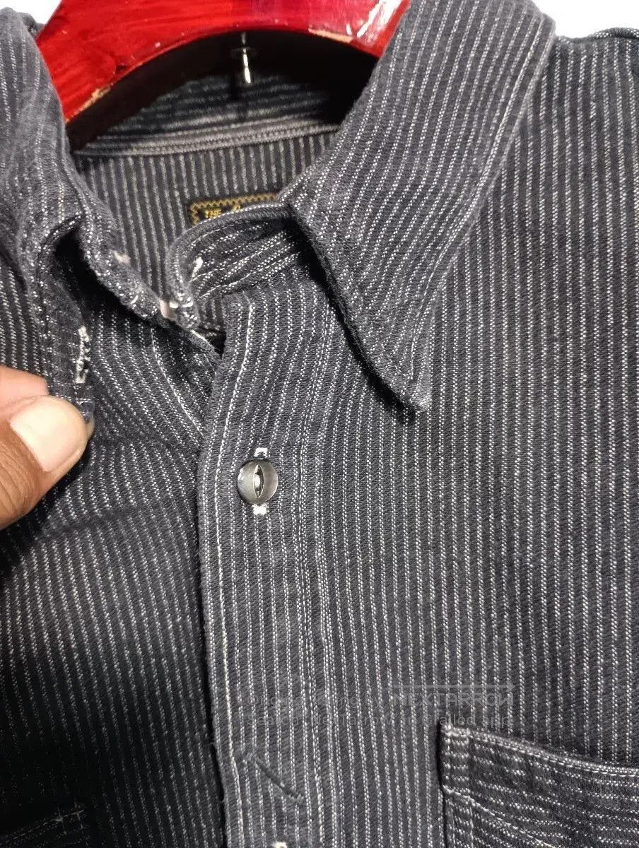 Stevenson Overall Co. Stevenson Overall Black Work Shirt. Size US S / EU 44-46 / 1 - 4 Thumbnail