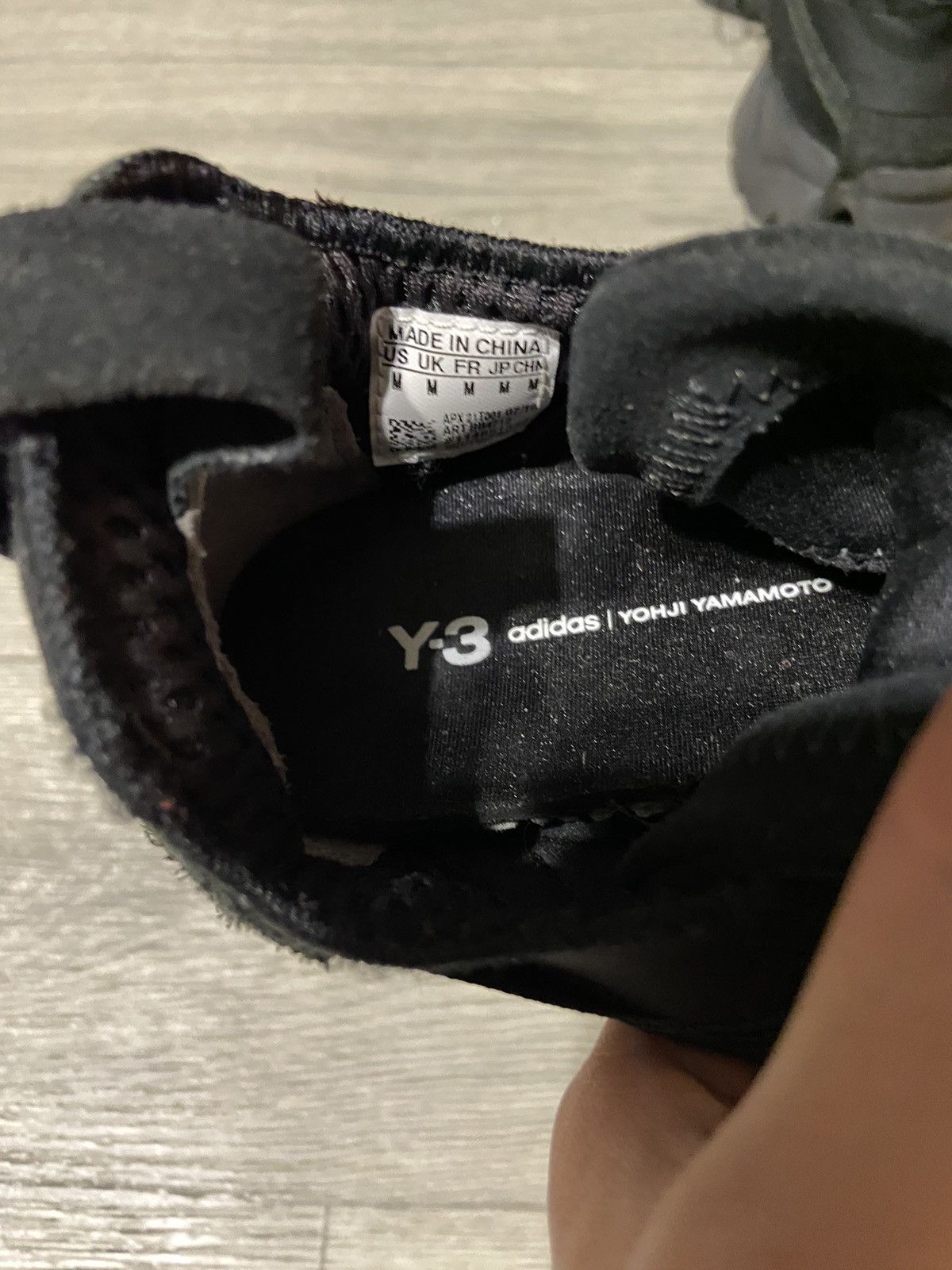 Y-3 Y-3 by Yohji Yamamoto KOHNA Sneakers Black Neoprene Shoes Size US 8.5 / EU 41-42 - 9 Thumbnail