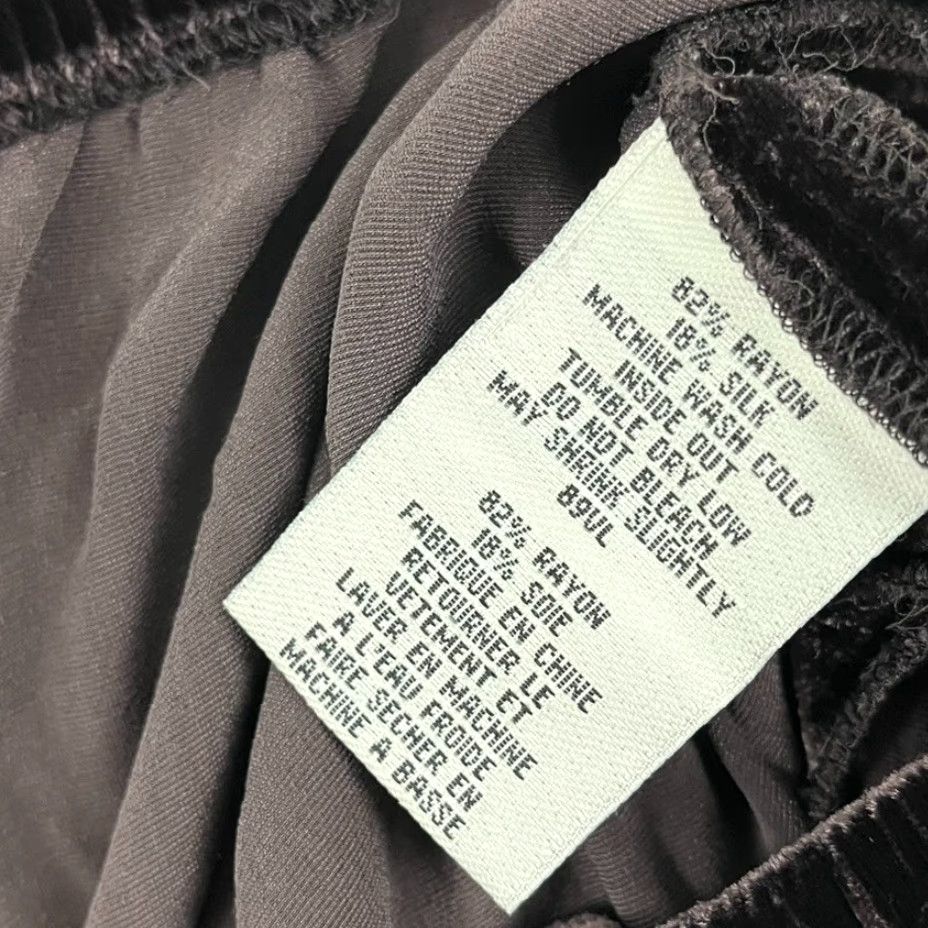 Eileen Fisher Eileen Fisher Pants Womens Medium Brown Velvet Ankle Maternity Elastic Lounge Pants Velvet Ankle Brown Womens M Medium Elastic Lounge Size 32" / US 10 / IT 46 - 7 Thumbnail