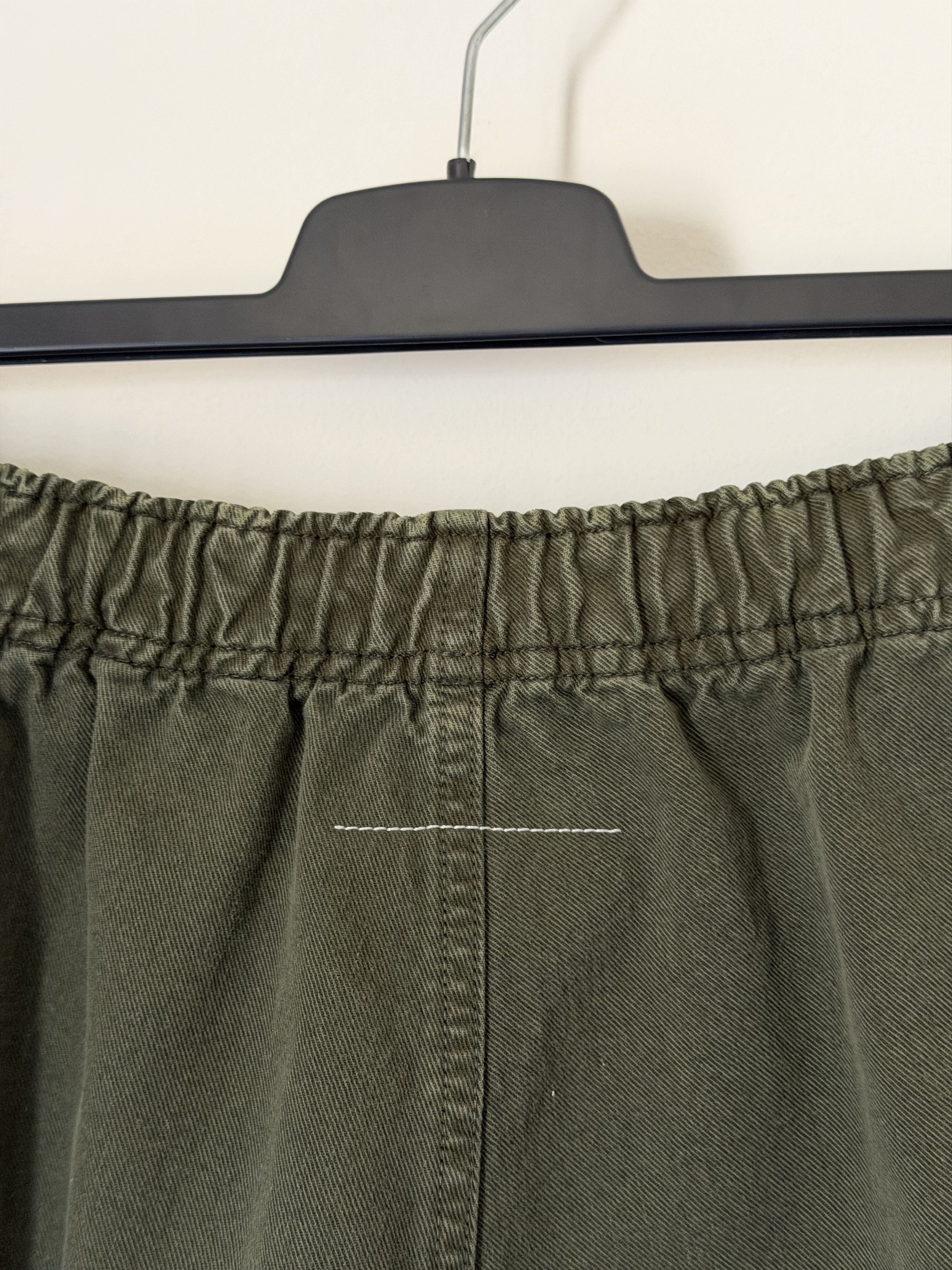 MM6 MM6 Maison Margiela Easy Cutoff Denim Shorts in Green Size US 34 / EU 50 - 5 Thumbnail