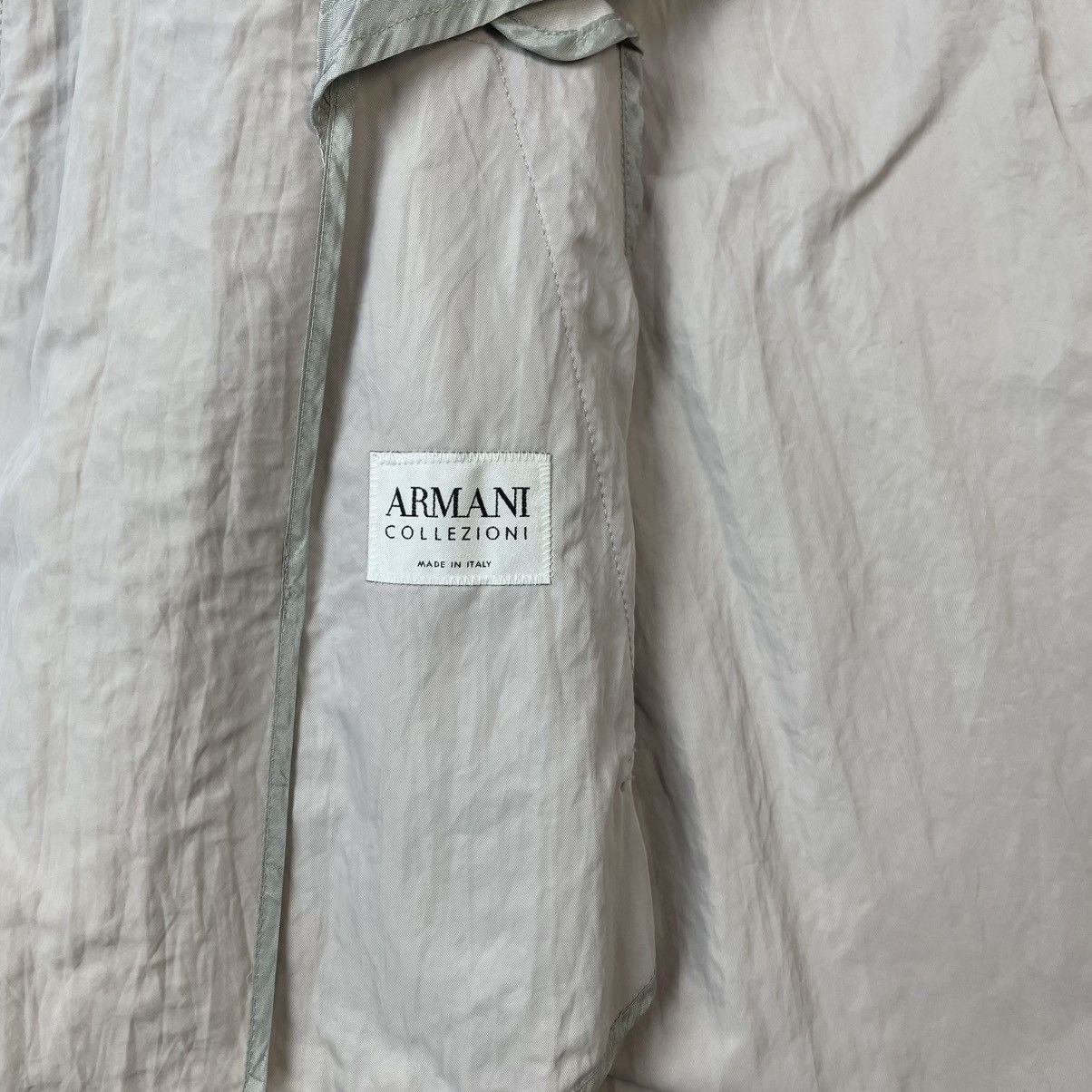 Armani Collezioni ARMANI COLLEZIONI ITALY WATERPROOF TRENCH COAT JACKET Size US XL / EU 56 / 4 - 16 Thumbnail